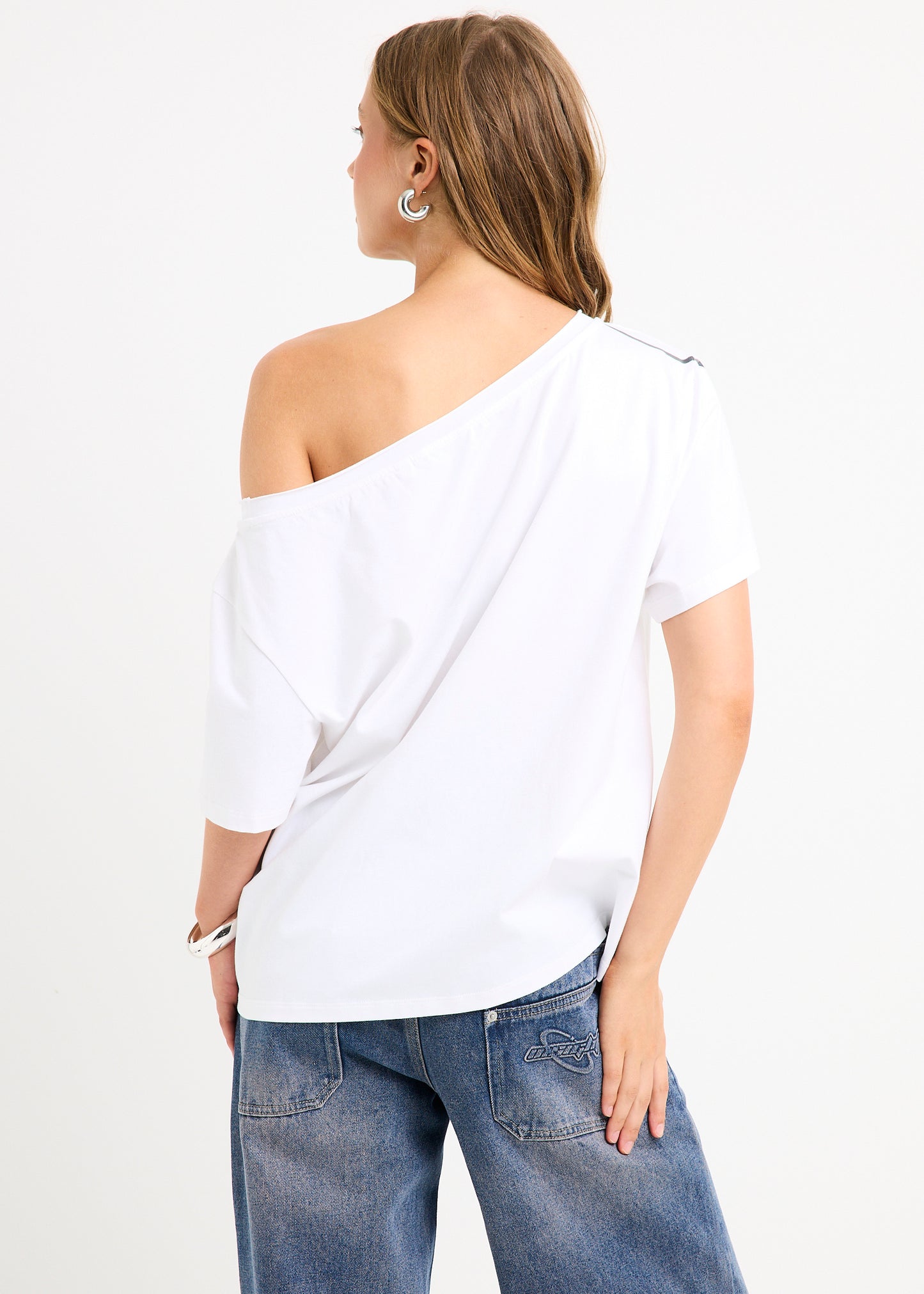 Sakura One Shoulder Top