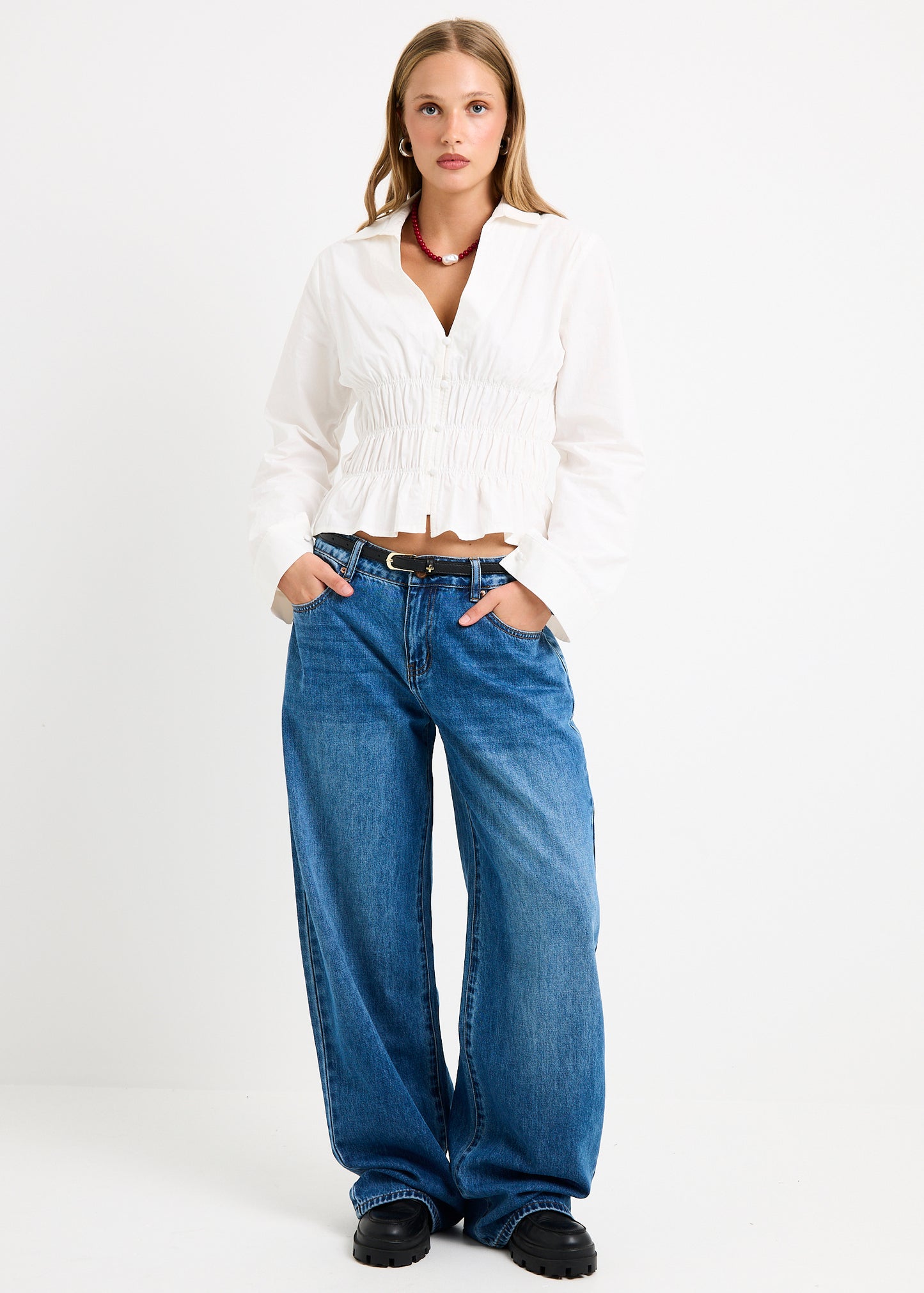 Nami Button Long Sleeve Shirt