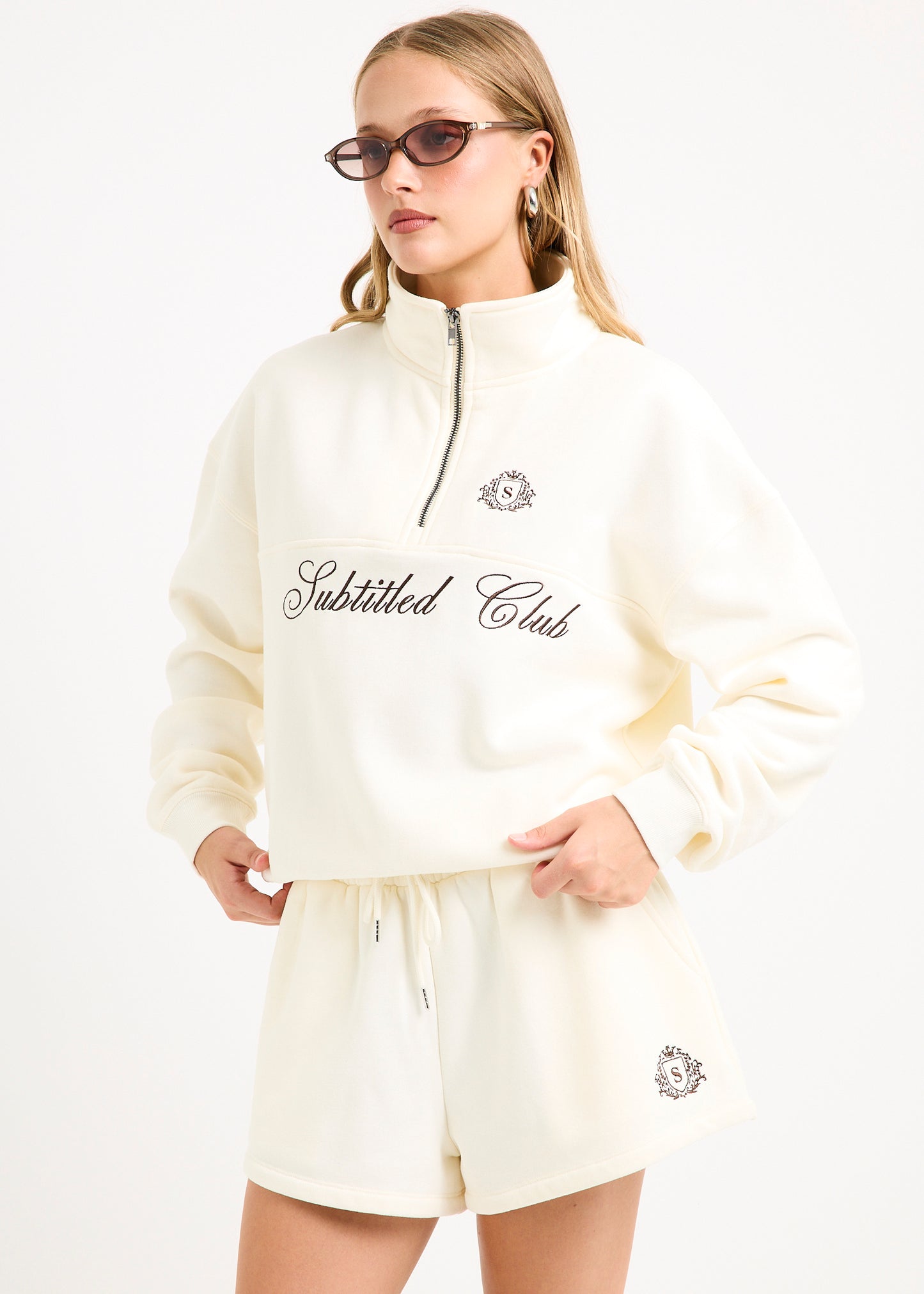 Subtitled Club Quarter Zip