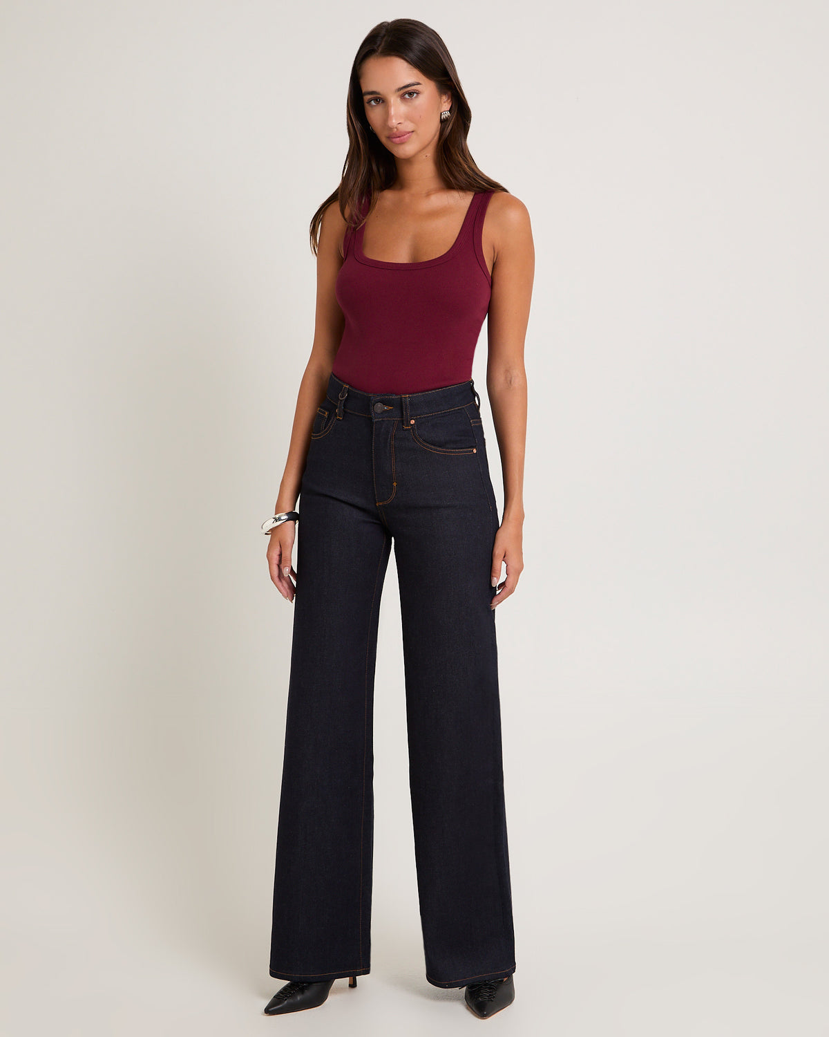 Eva Wide Denim Jeans MEMPHIS