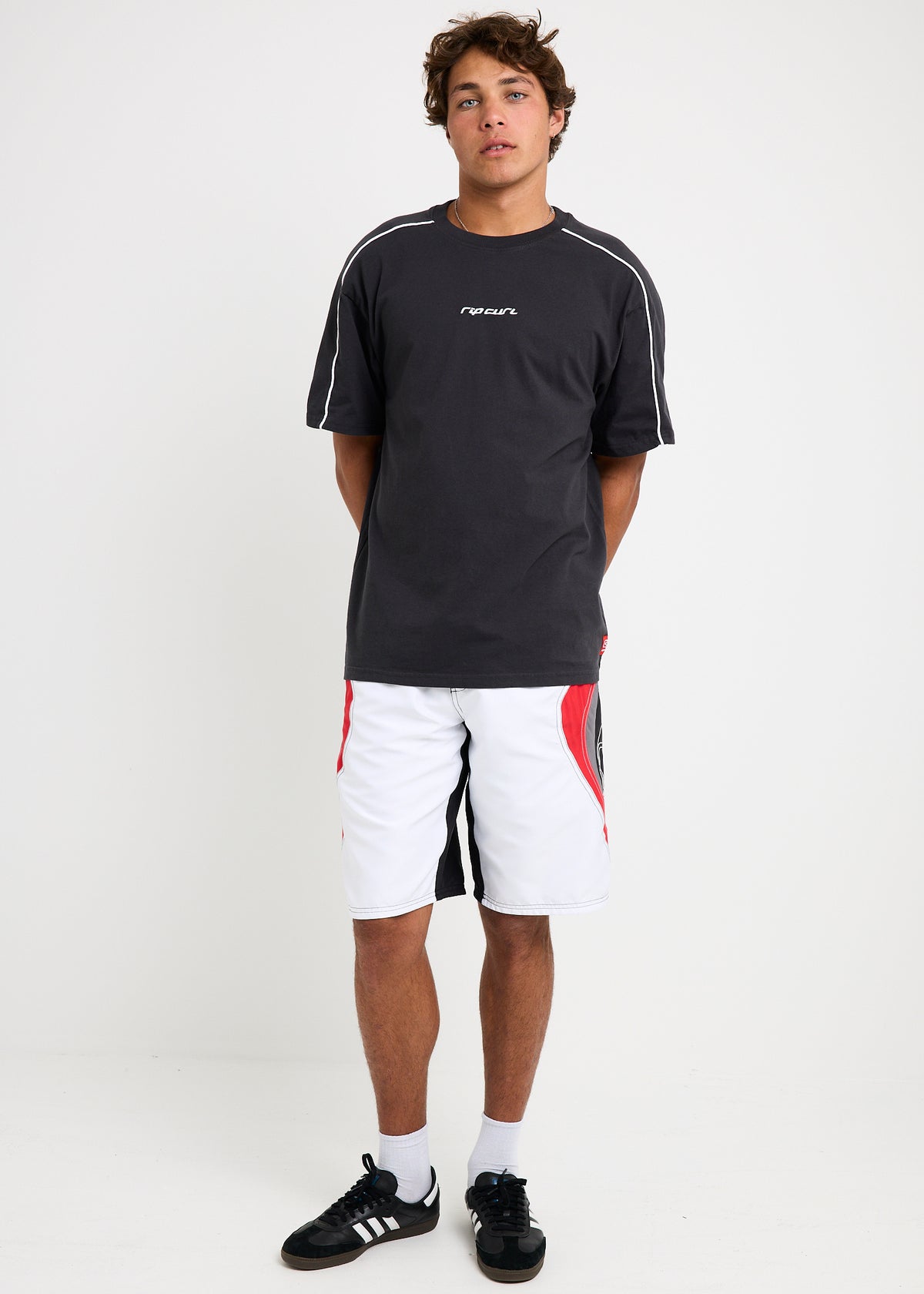 Icons Of Surf Boardshorts WHITE RED