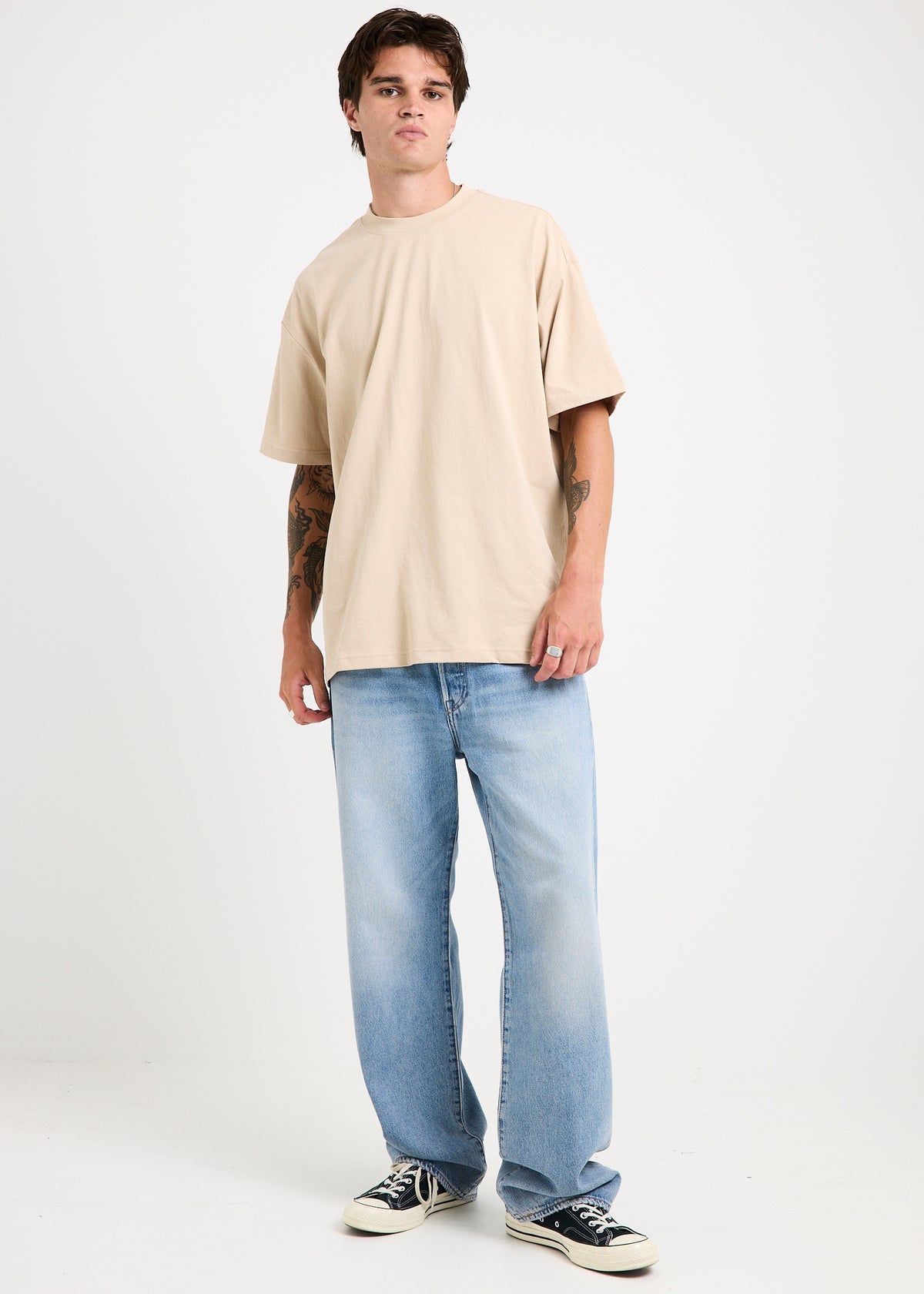 501 Loose Men's Denim Jeans In My Bronco Light Wash IN MY BRONCO