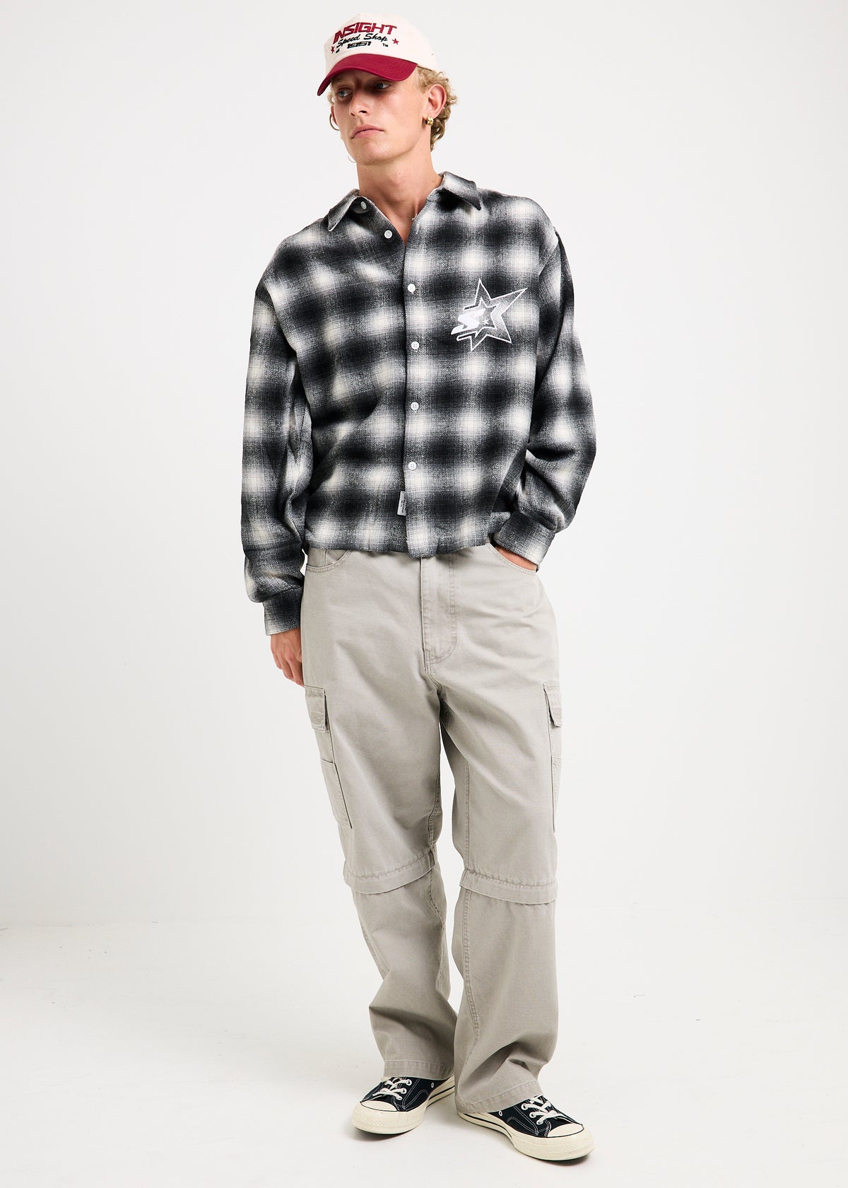 Trademark Long Sleeve Shirt GREY