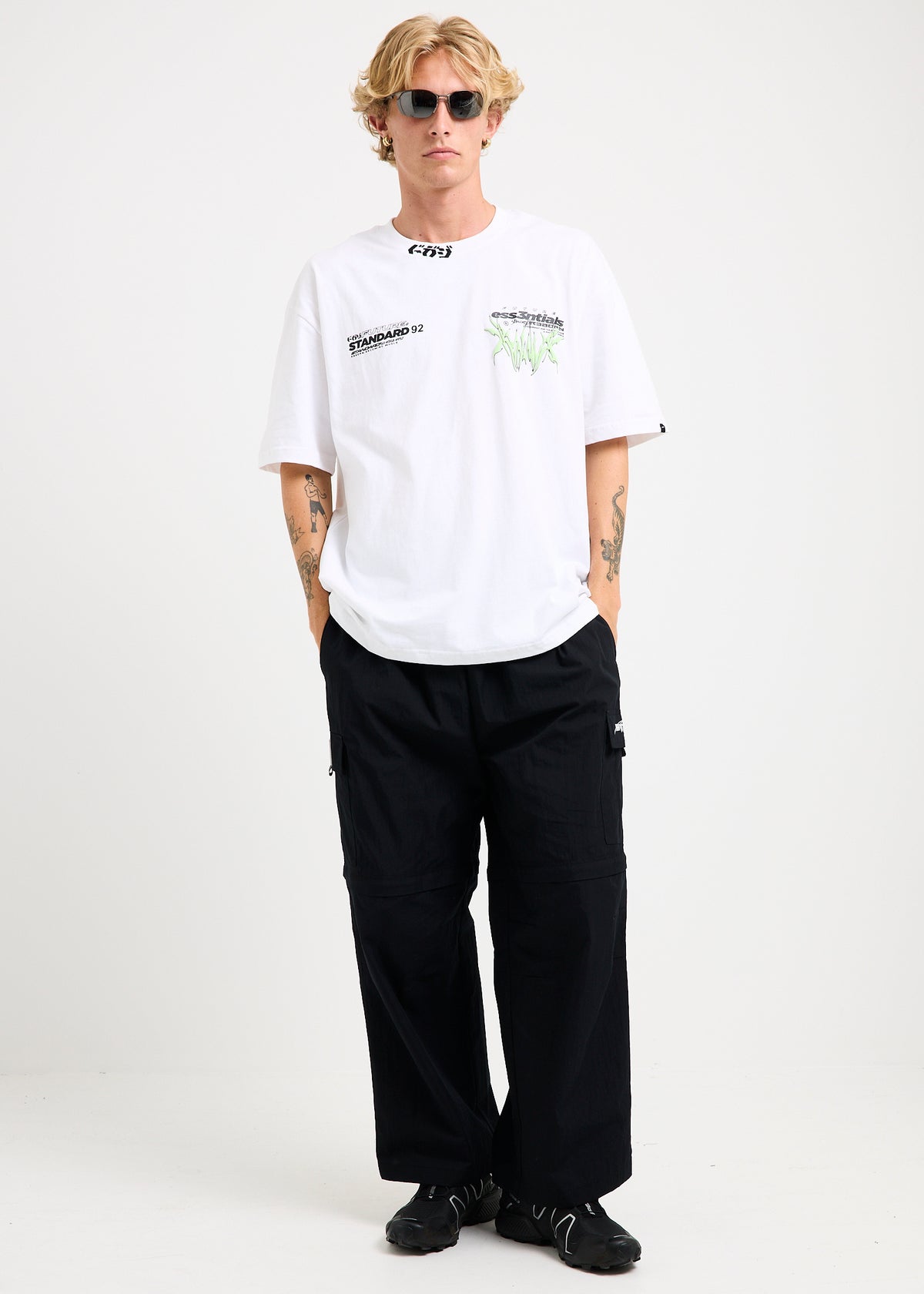 Endurance Zip Pants BLACK