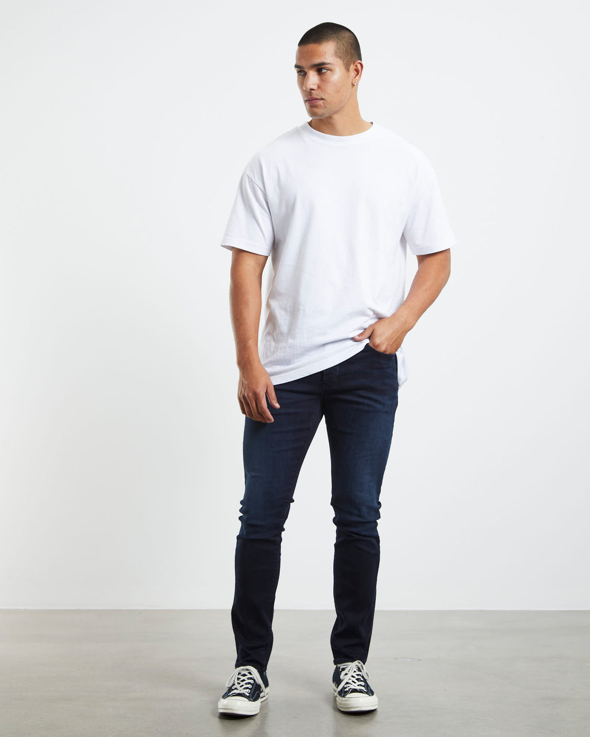 Iggy Skinny Denim Jeans Polar Dark POLAR