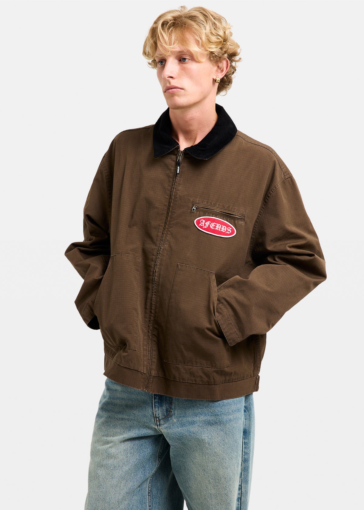 Casino Oracle V.2 Workwear Jacket WASHED COFFEE