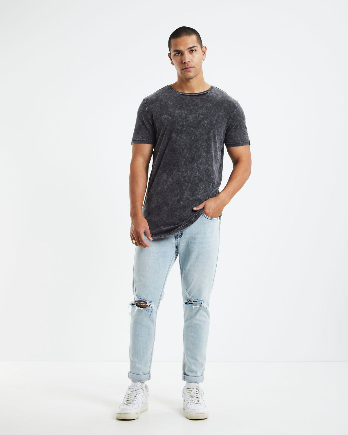 Spire T-Shirt Acid BLACK