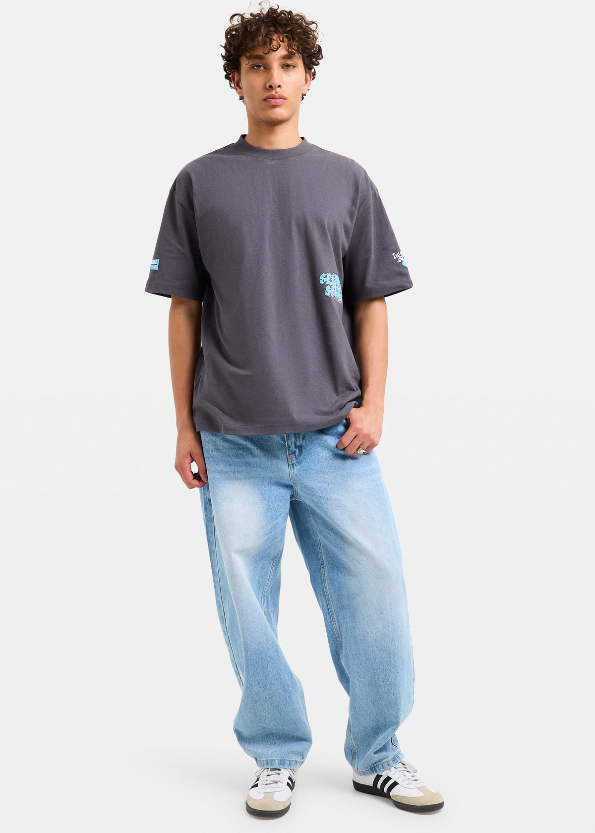 Action T-Shirt CHARCOAL