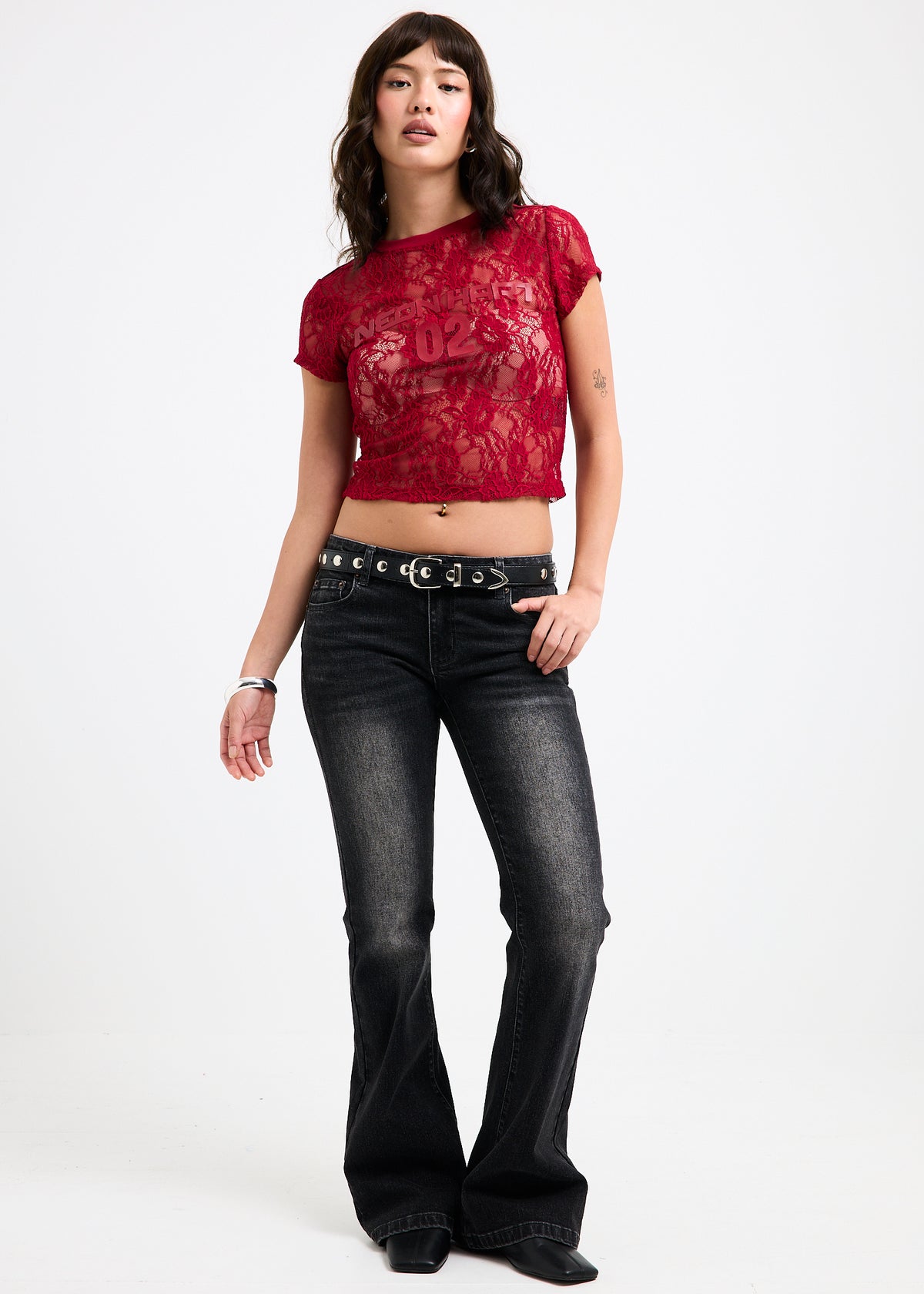 Lacey Top RED