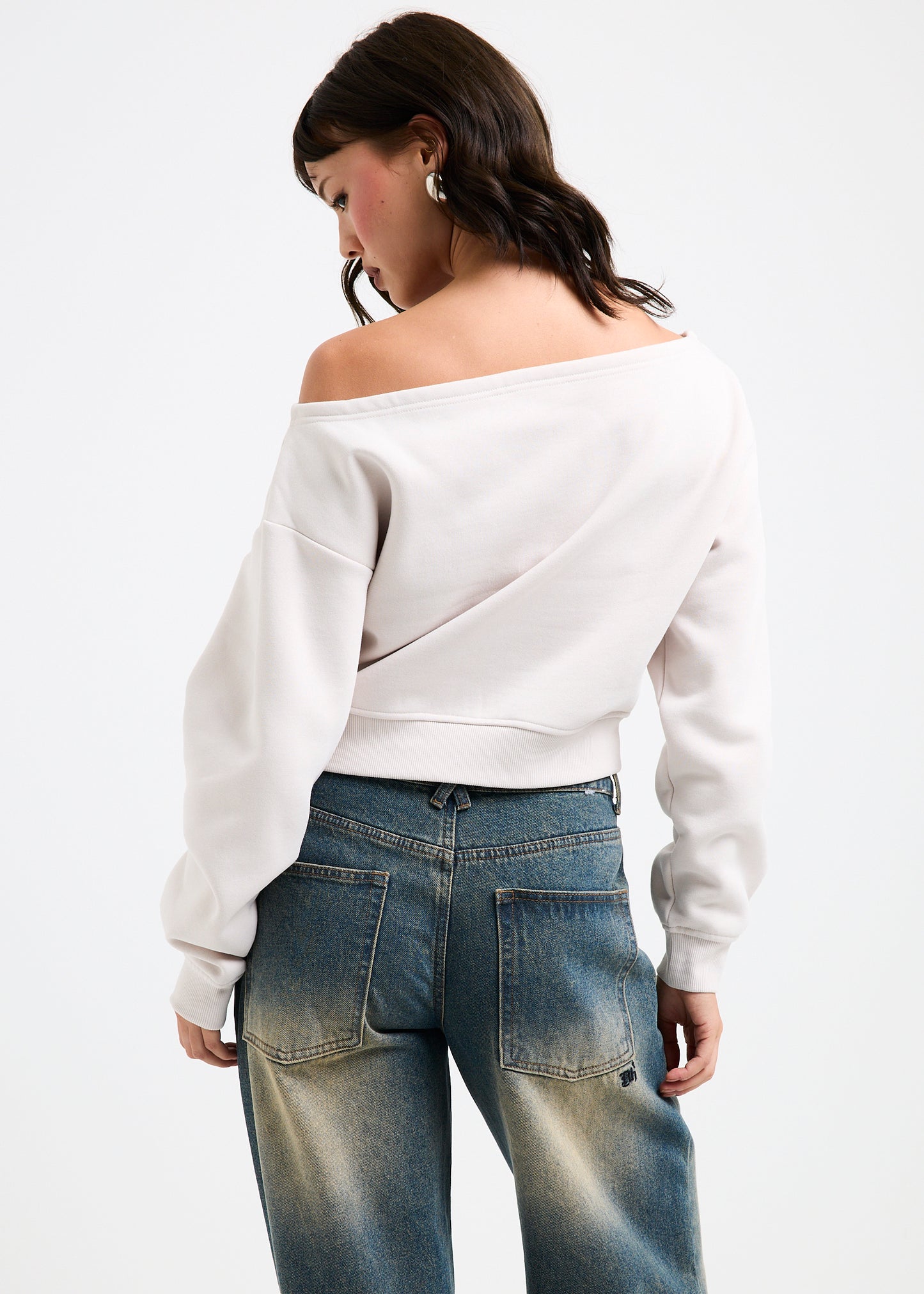 Corsica Off Shoulder Long Sleeve Top
