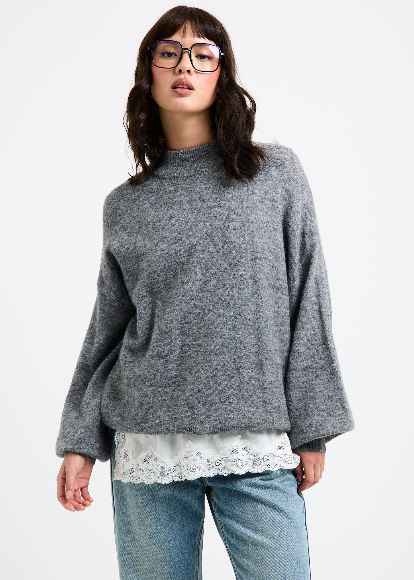 Tiana Crew Neck Knit Jumper