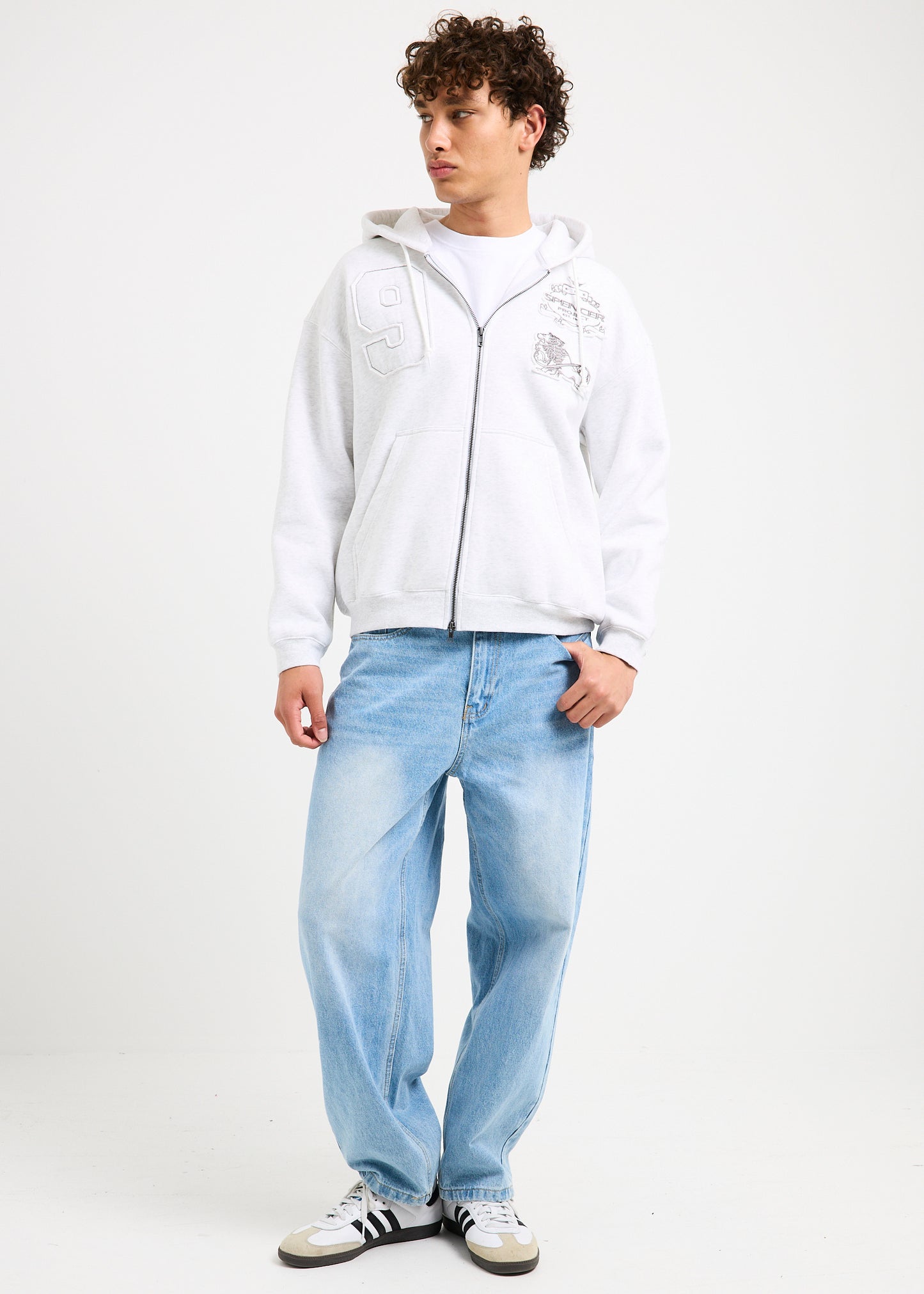 Varsity Zip Hoodie