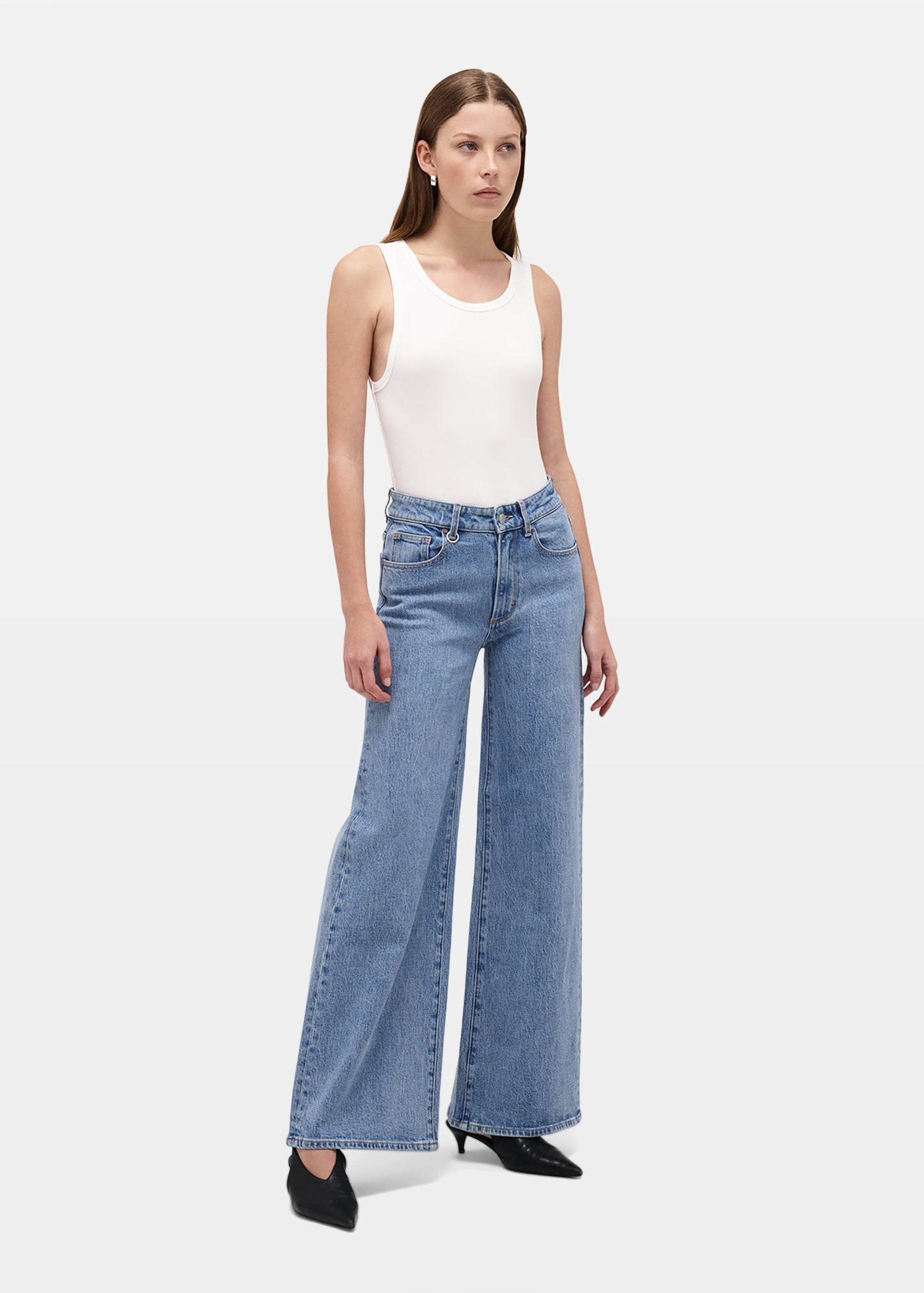 Eva Wide Denim Jeans