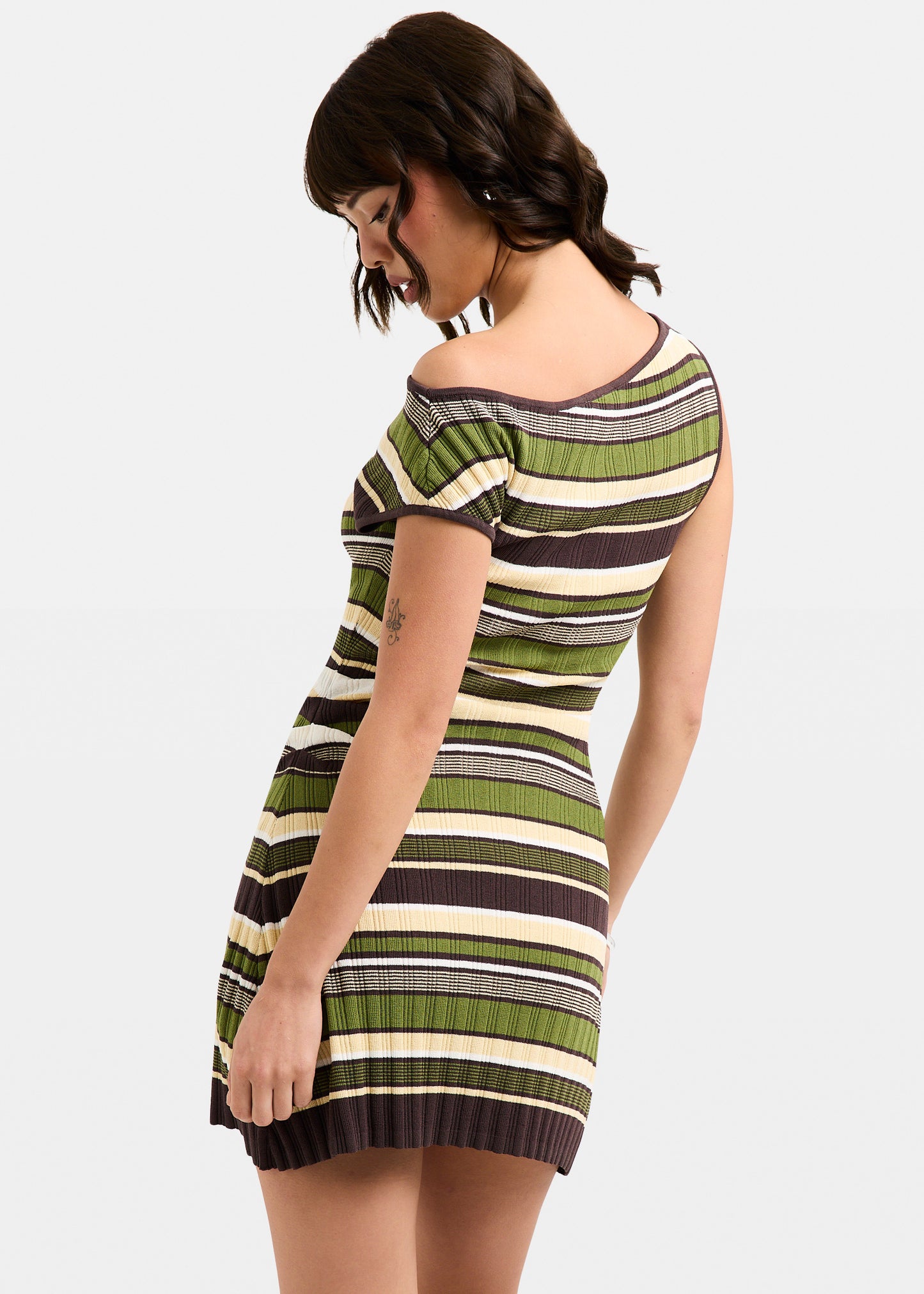 Alba Off Shoulder Mini Dress