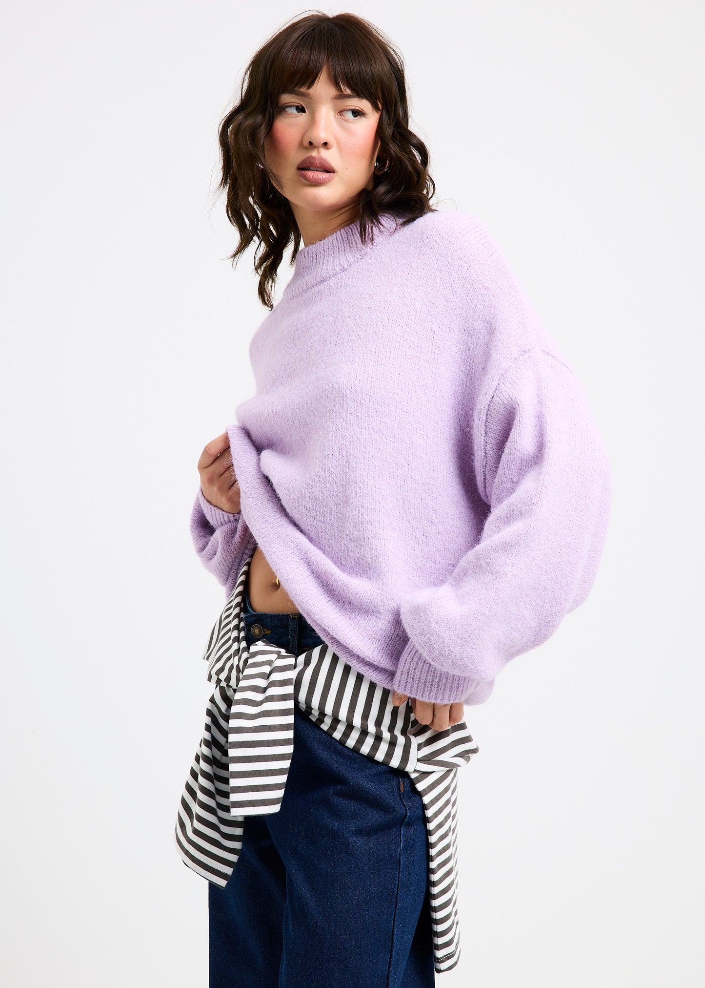 Helly Crew Neck Knit Jumper