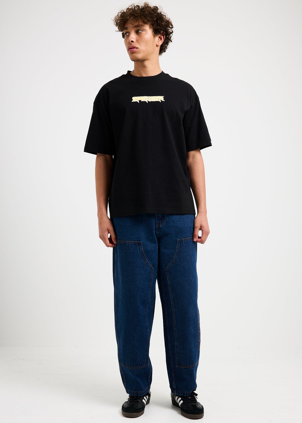 Street Block T-Shirt BLACK