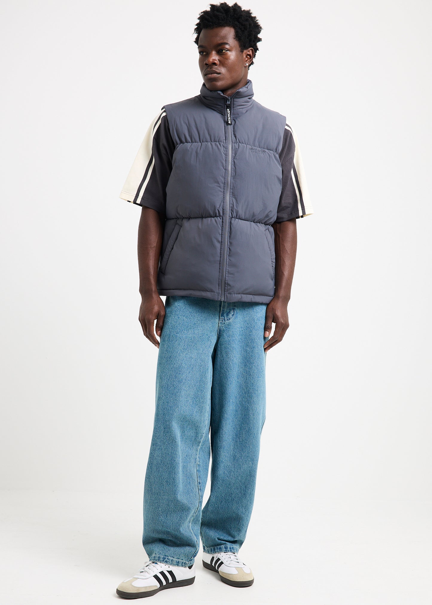 Sticker Wide Boy Denim Jeans