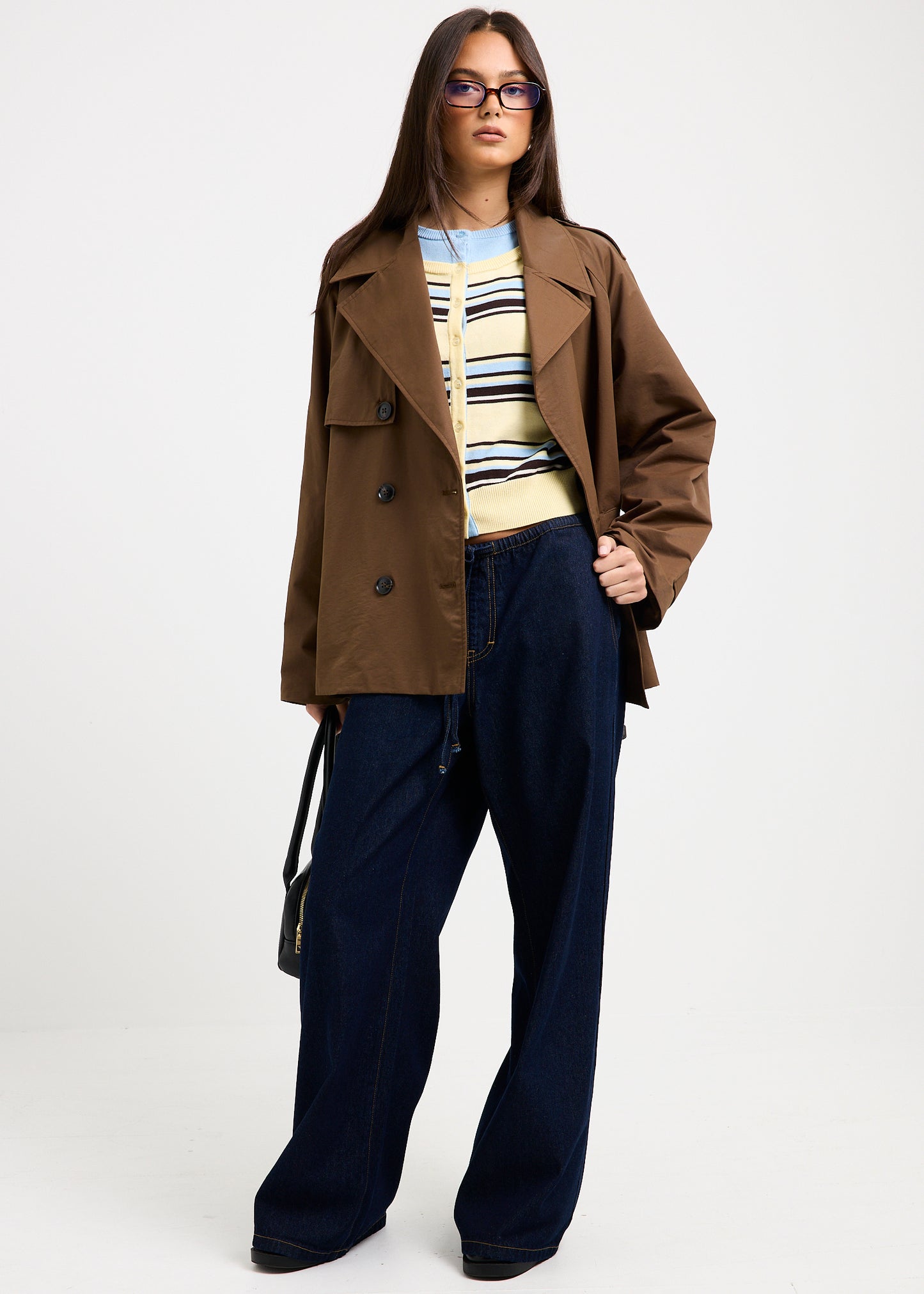 Tessa Cinched Trench Coat