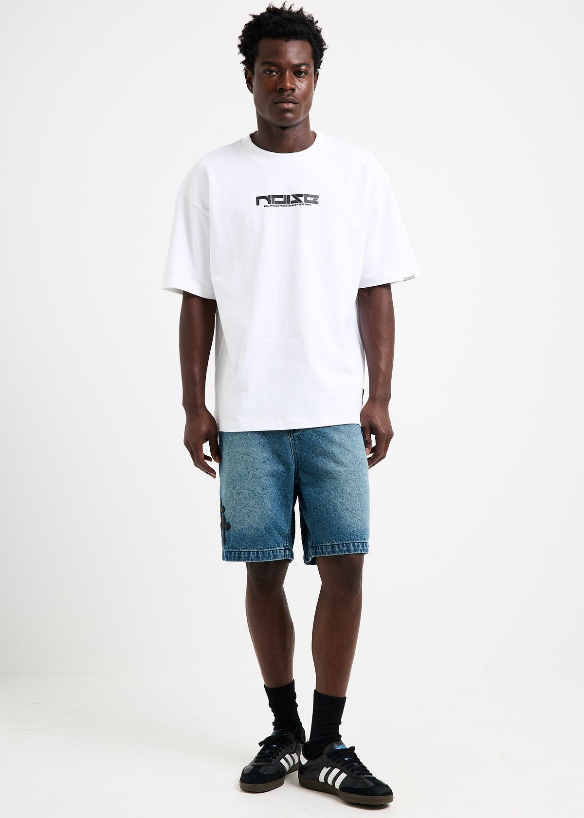 Motion Script T-Shirt WHITE