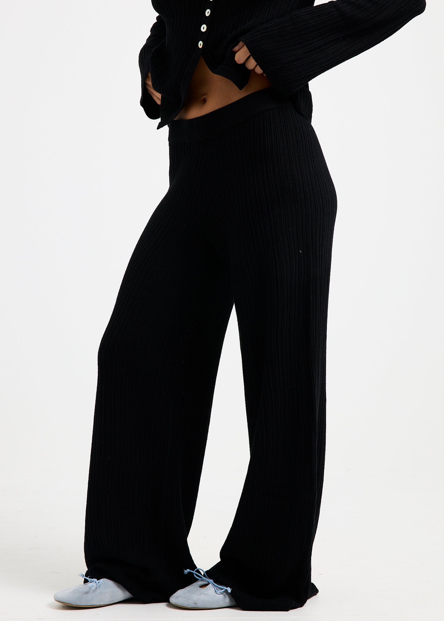 Ireland Wide Leg Knit Pant
