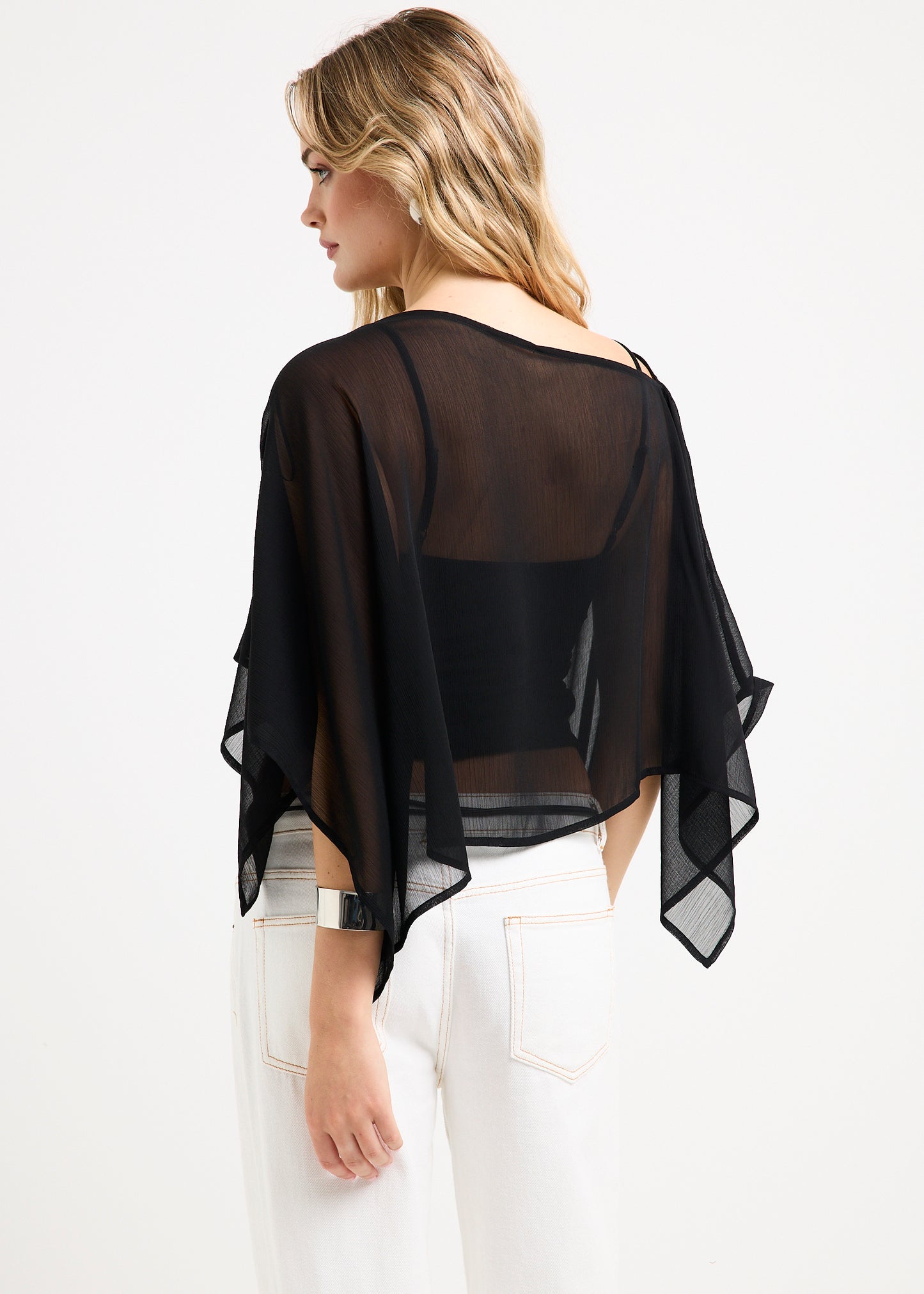 Abigail Poncho Top