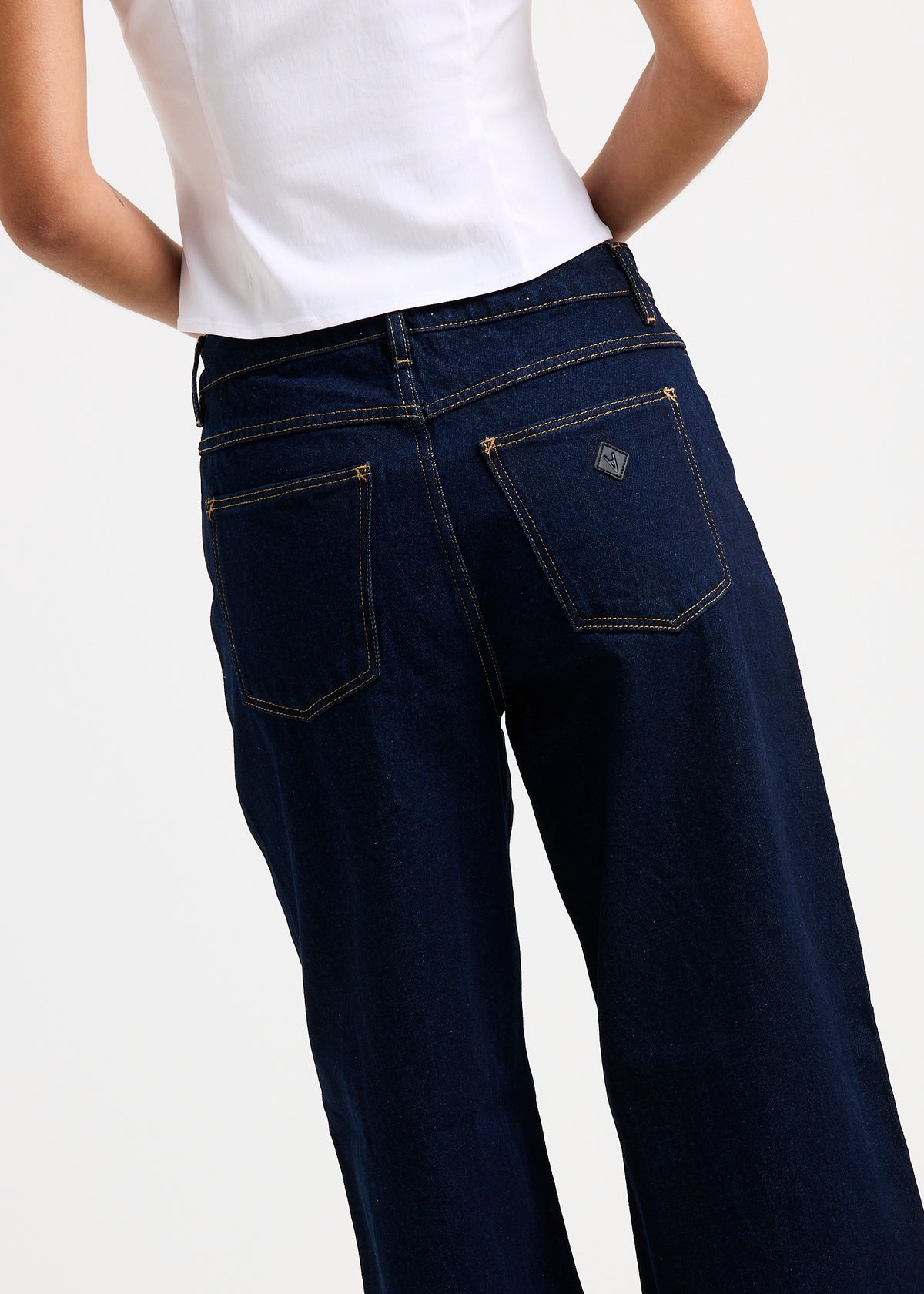 95 Mid Baggy Denim Jeans RINSE DENIM