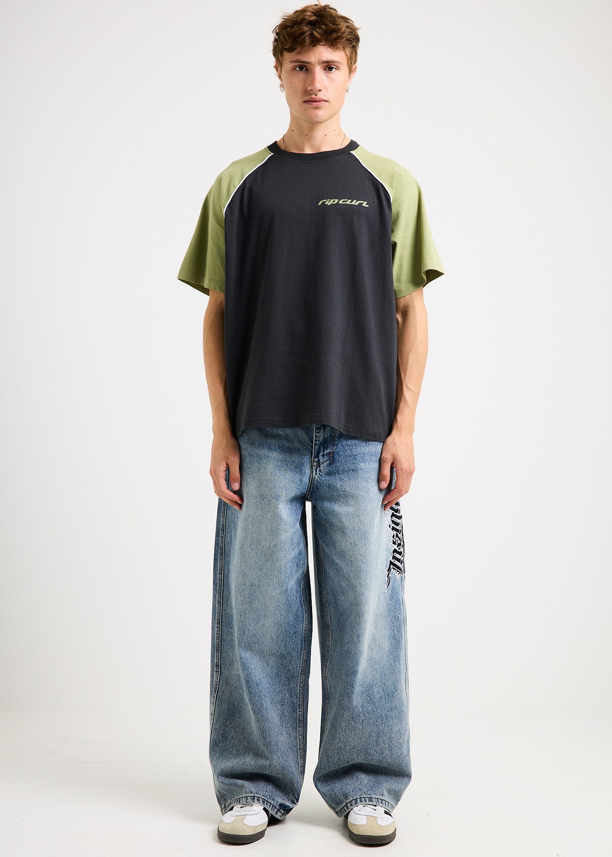 Pipeline T-Shirt BLACK GREEN