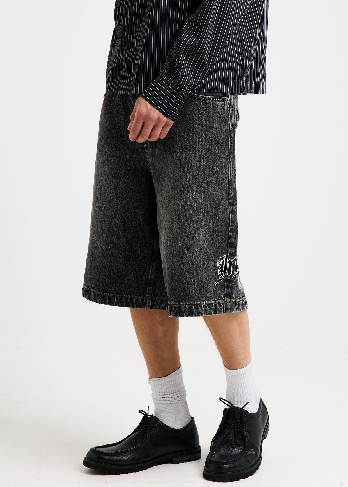 Dredge Denim Jorts WASHED BLACK