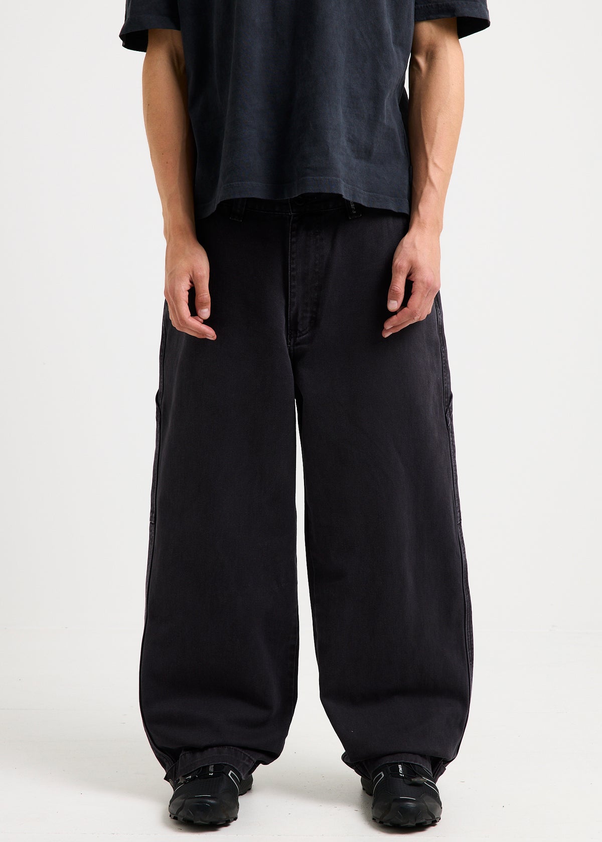 Skeely Baggy Street Pants PETROL