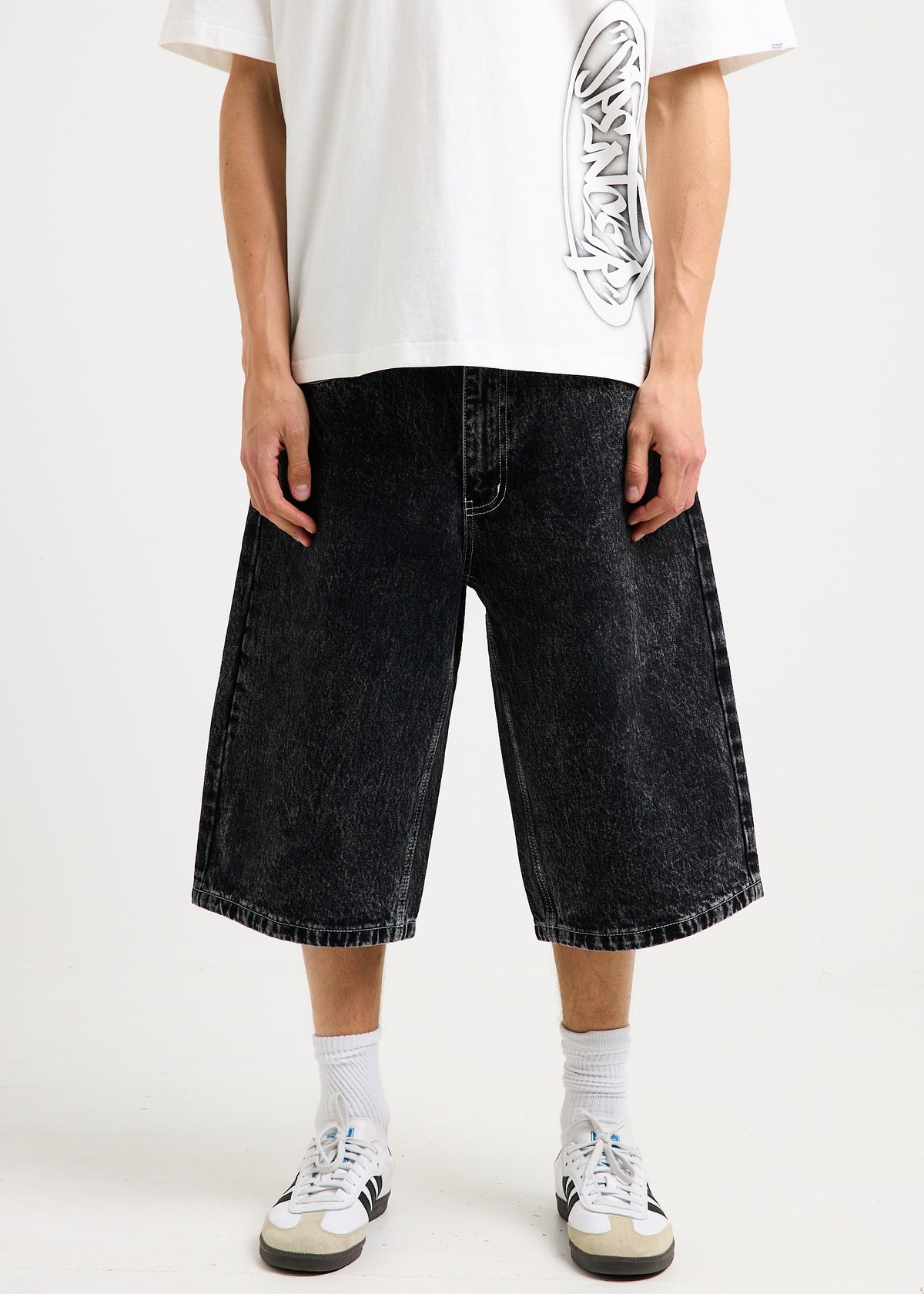 Bolt Jorts WASHED BLACK