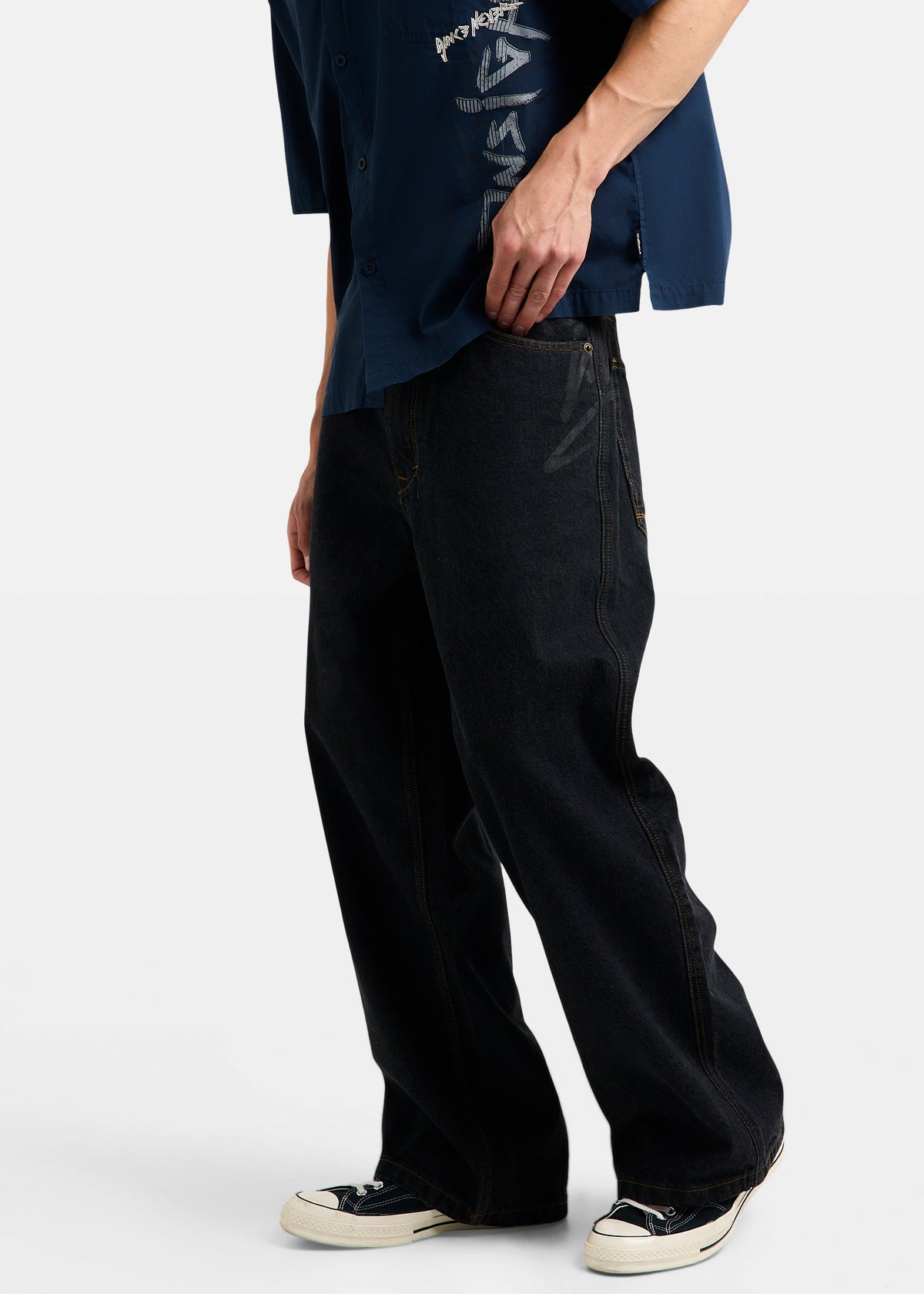 Tidal Denim Jeans WASHED BLACK