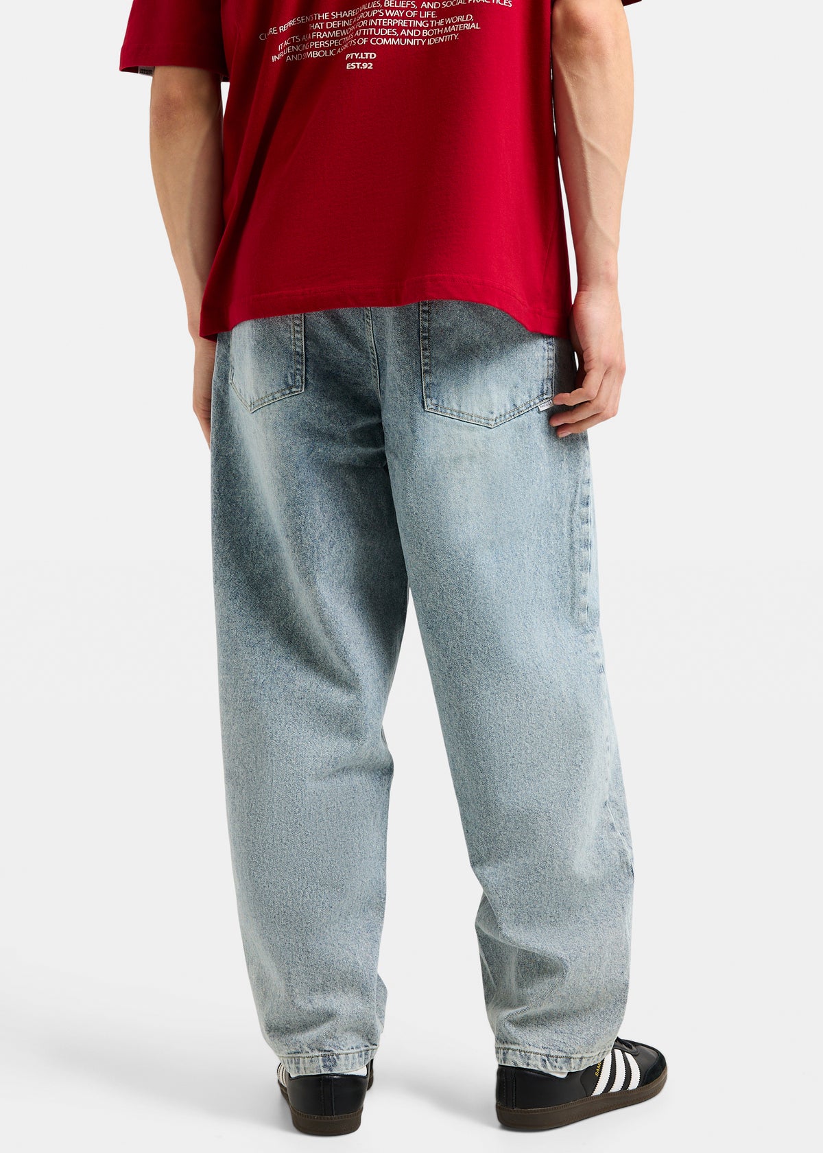 Wide Boy Denim Jeans TINTED BLUE