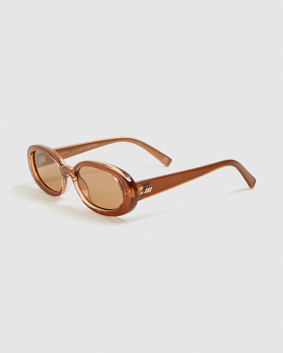 Outta Love Sunglasses Caramel BROWN
