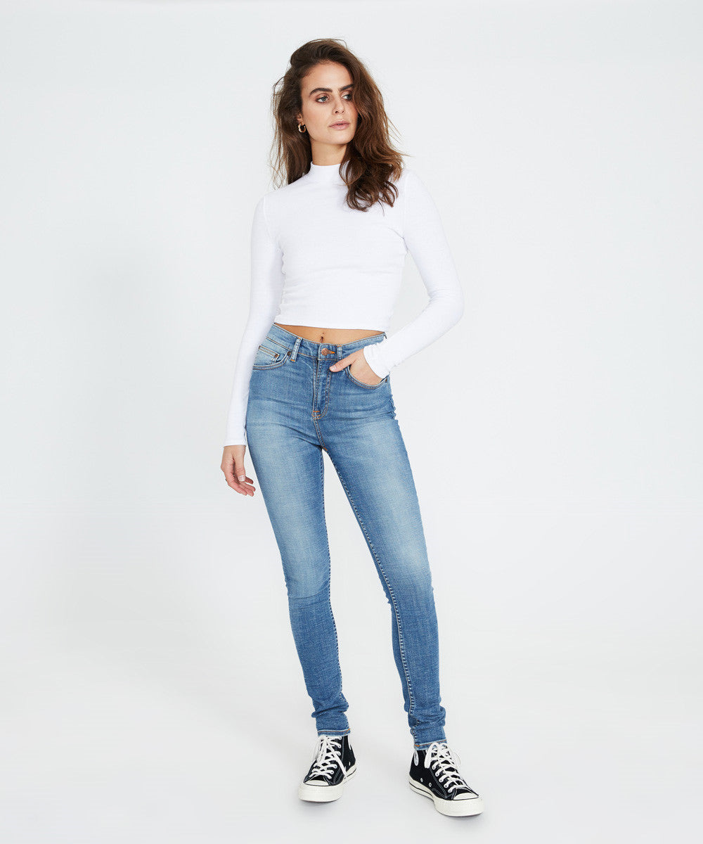 Hightop Tilde Jeans Huntington Blue BLUE