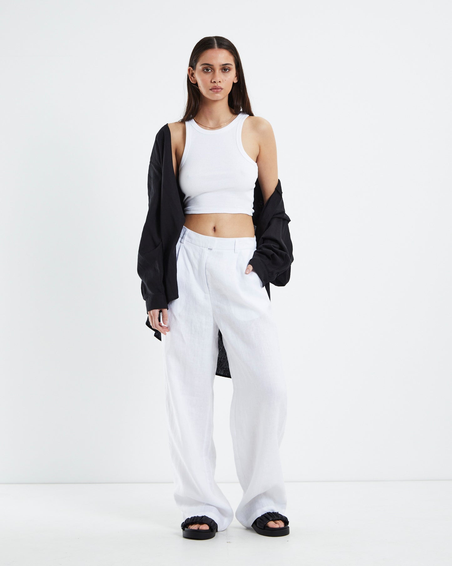 Jaylah Len Slouch Trousers