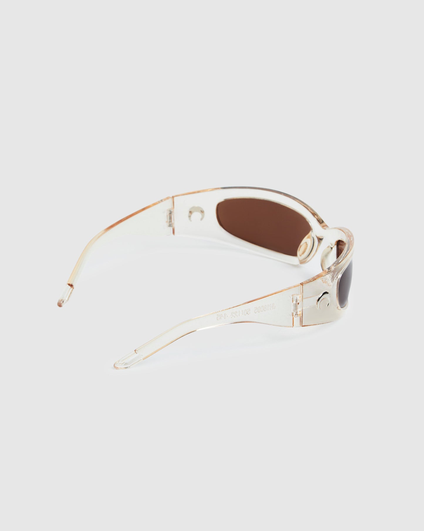 Tatum Wrap Around Sunglasses Clear