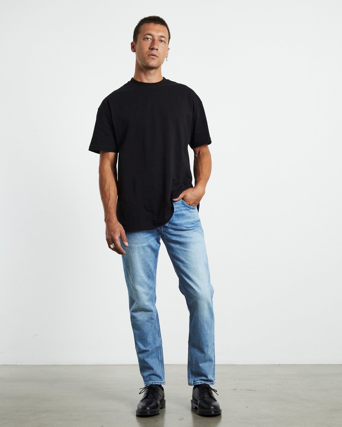 Ray Straight Jeans Satire Blue