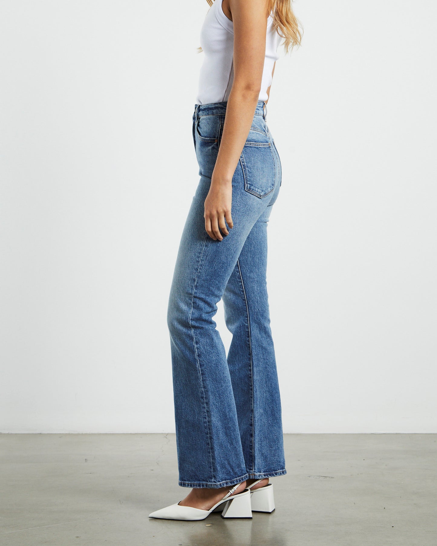 Debbie Bootcut Jeans Atmosphere Blue