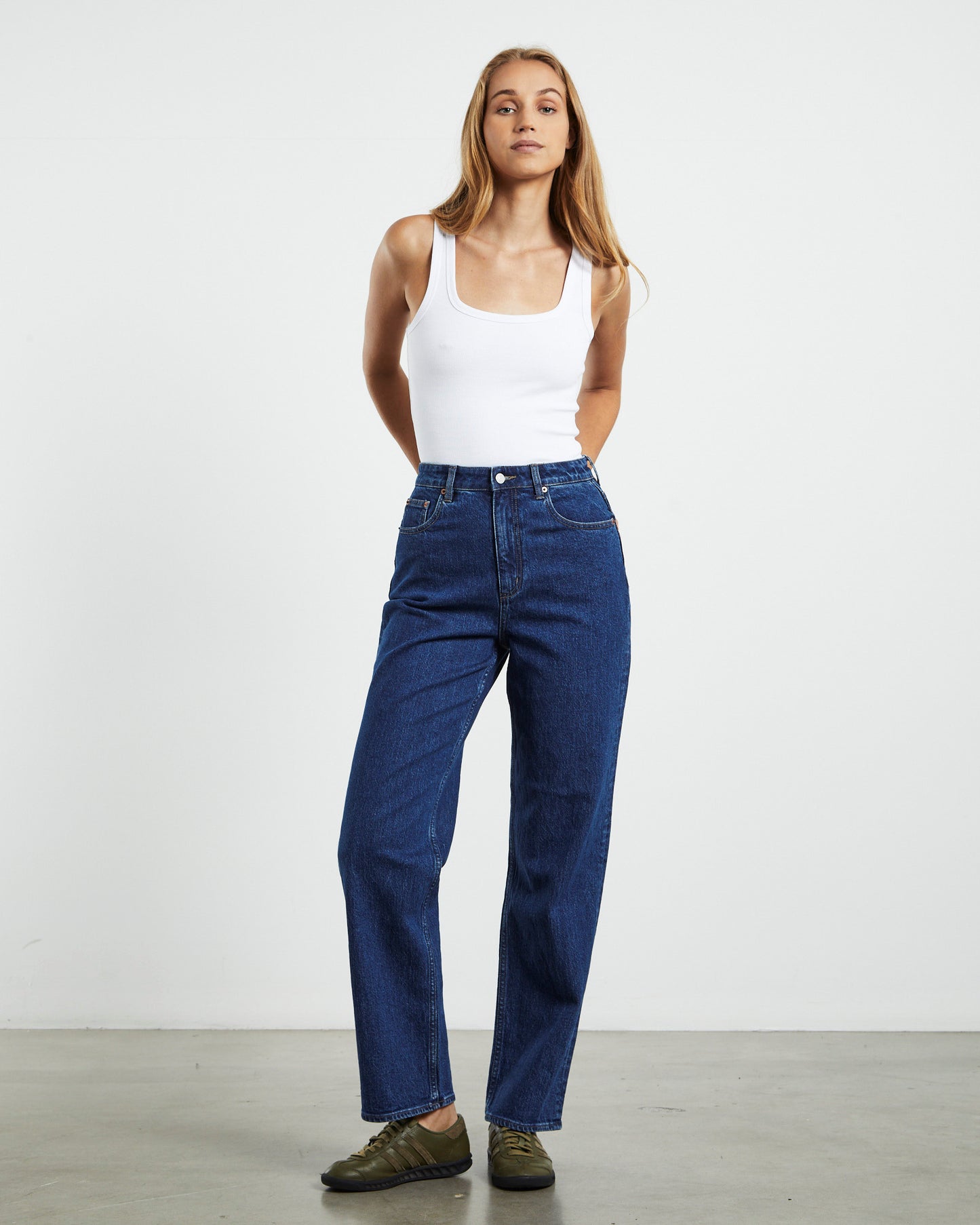 High Baggy Jeans Missy Blue