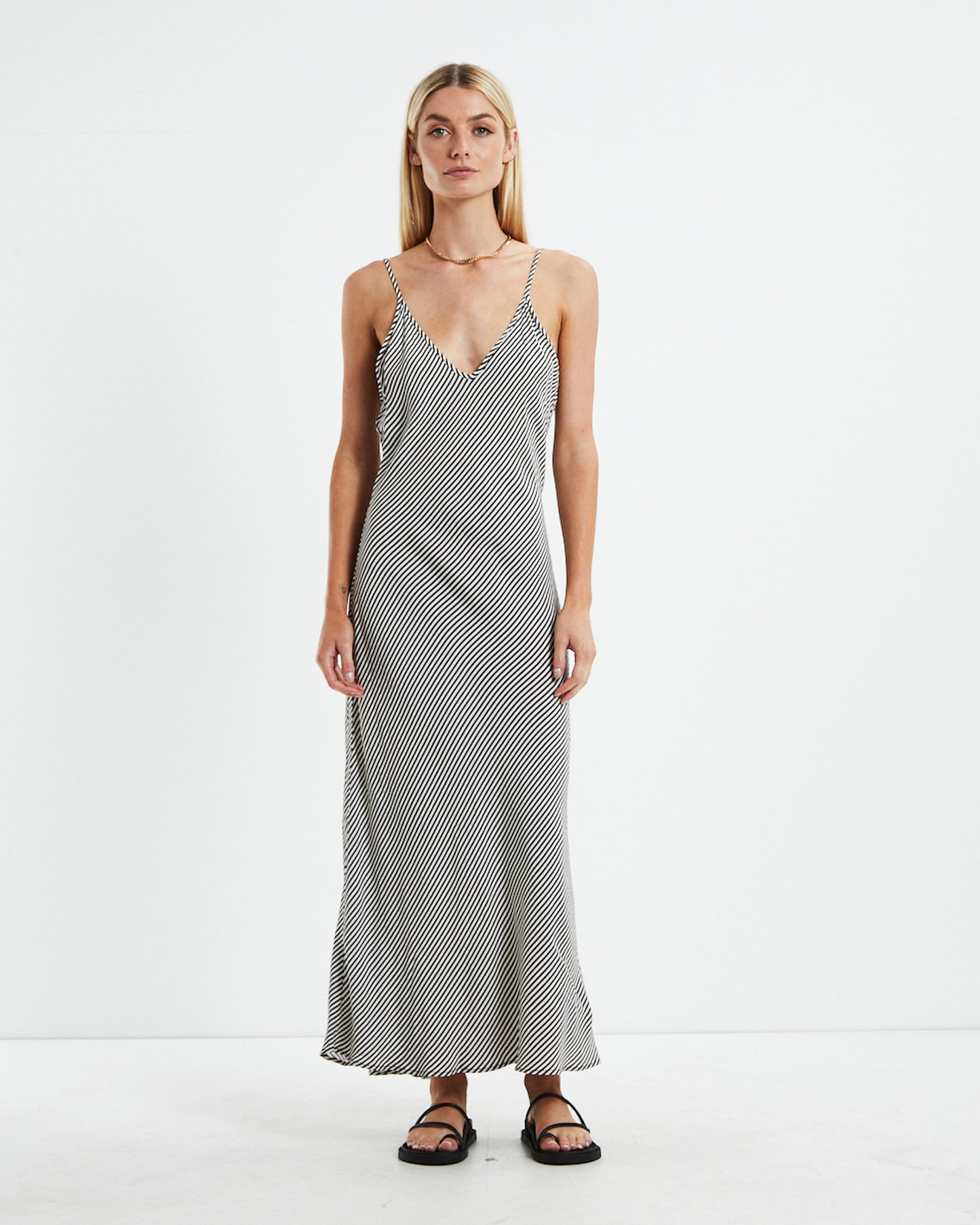 Capri Stripe Margaux Slip Dress Assorted