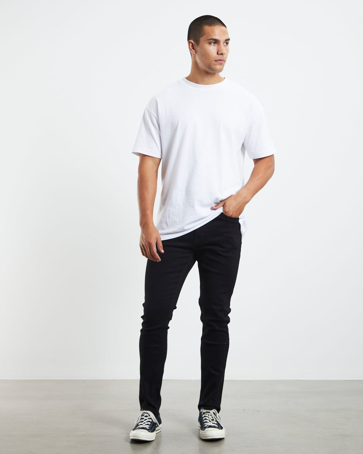 Z-Two Slim Denim Jeans Prime BLACK