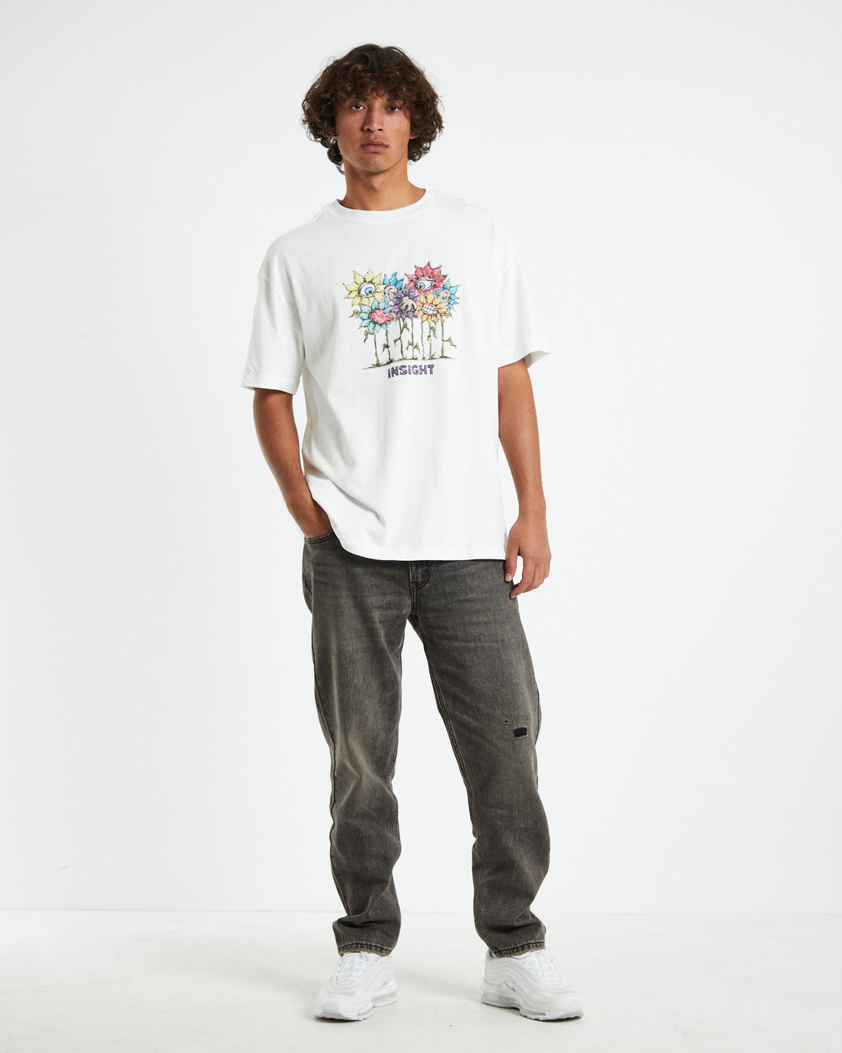 Gardens Short Sleeve T-Shirt Off White OFF WHIT