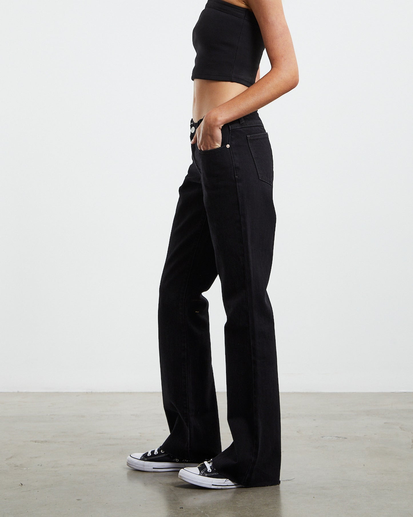 A 99 Low Boot Jeans 90's Black