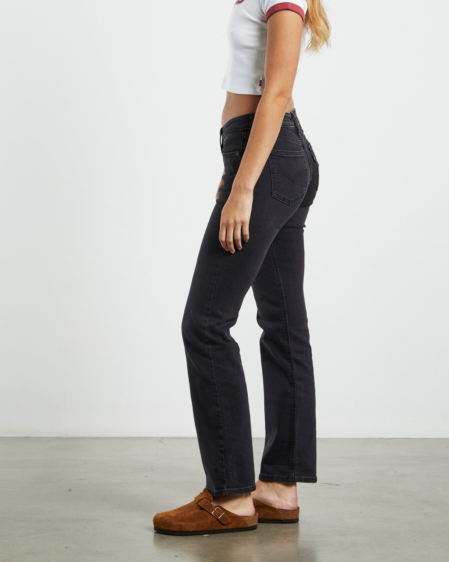 Super Low Boot Jeans First Or Last Black