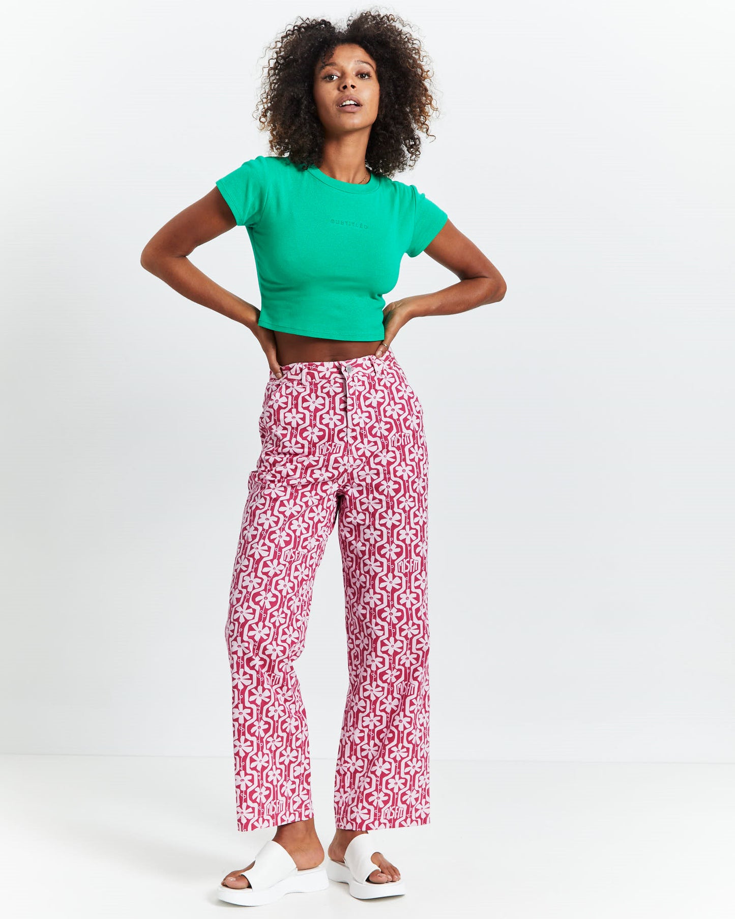 Ministry Pants Pink Raspberry