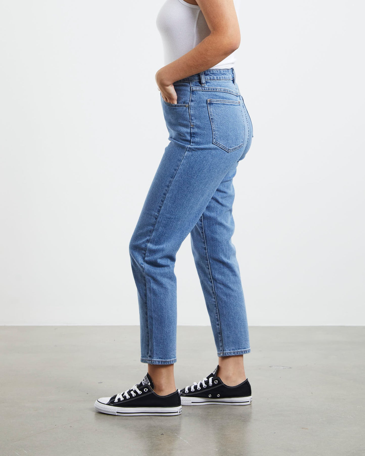 A 94 High Slim Denim Jeans Georgia