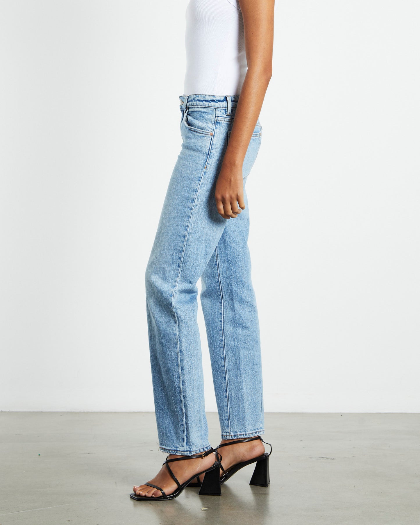 Mia Low Rise Straight Denim Jeans Jemima