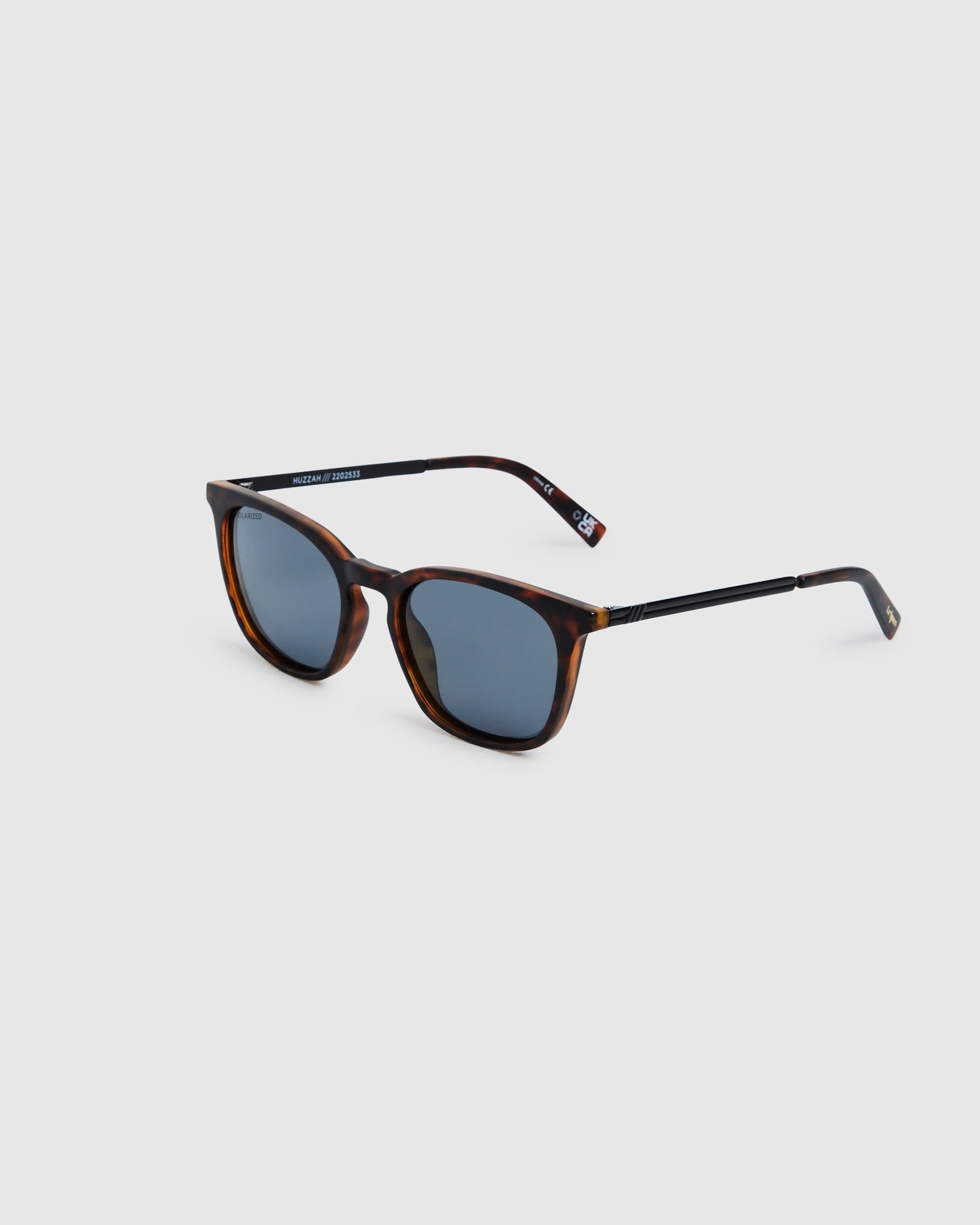 Huzzah Sunglasses Matte Tort/Smoke Mono Polarised