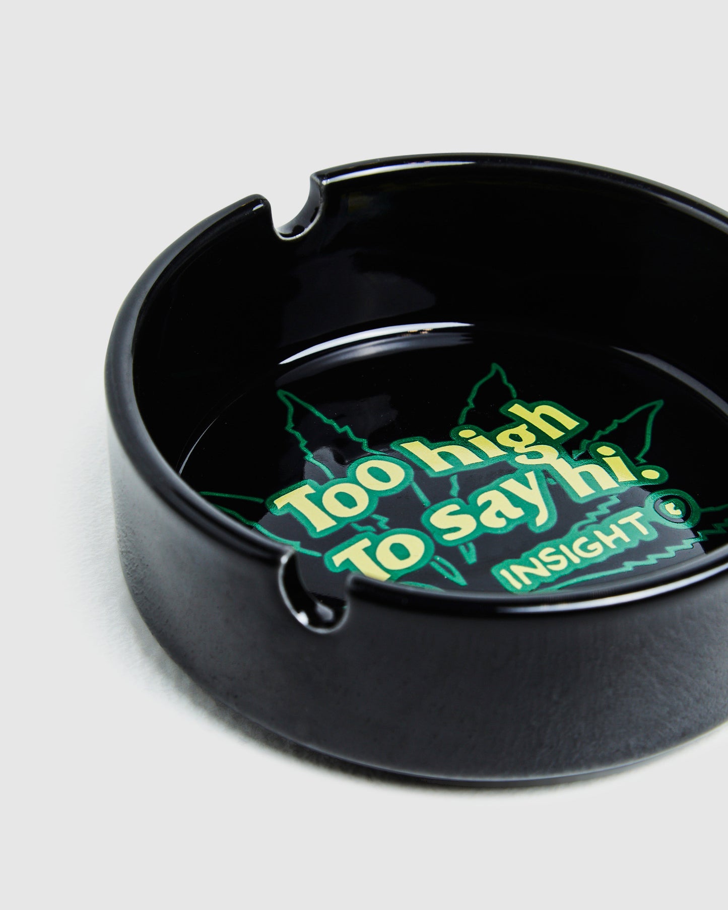 Too High Ash Tray Black