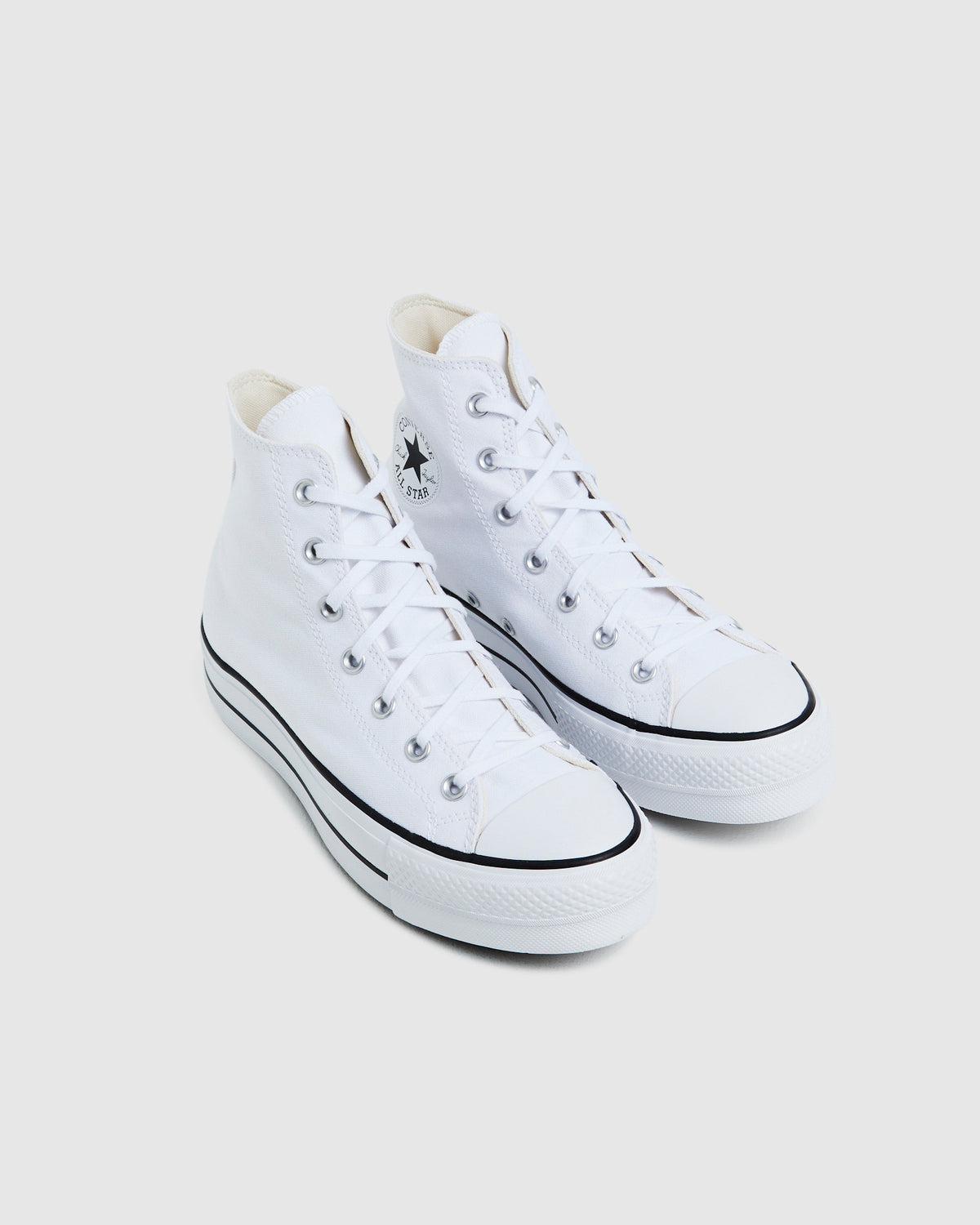 Chuck Taylor All Star Lift Platform High Sneakers White WHITE
